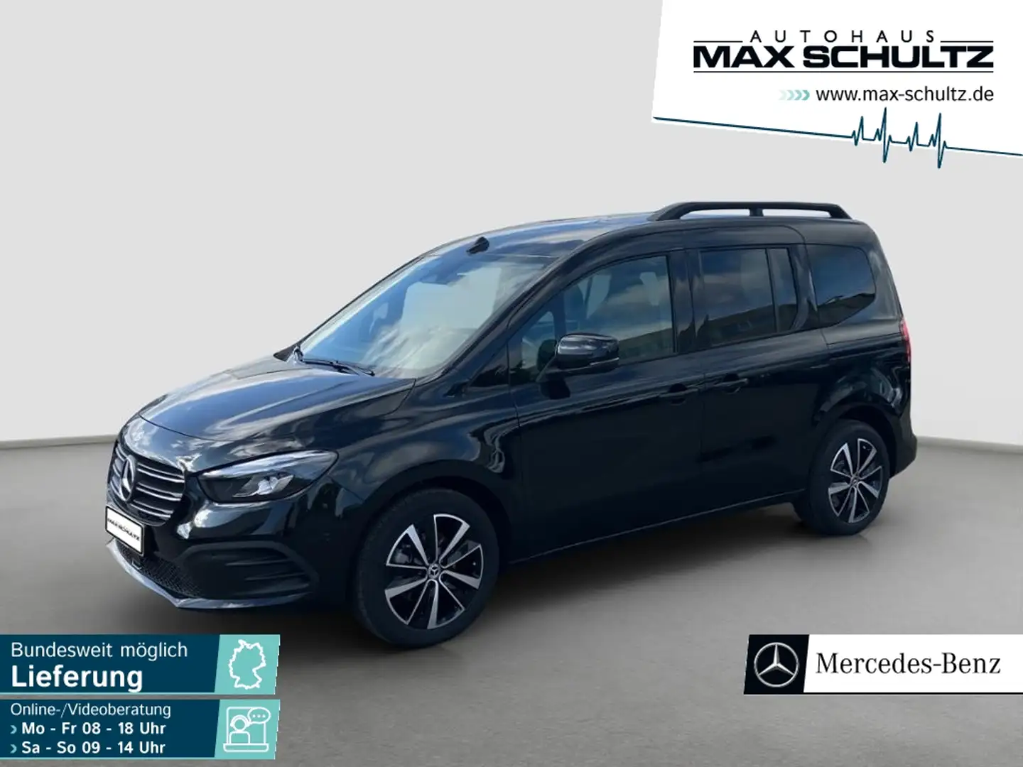 Mercedes-Benz T-Klasse T 180 d PROGRESSIVE Standard Navi*Fernlichtass. Schwarz - 1