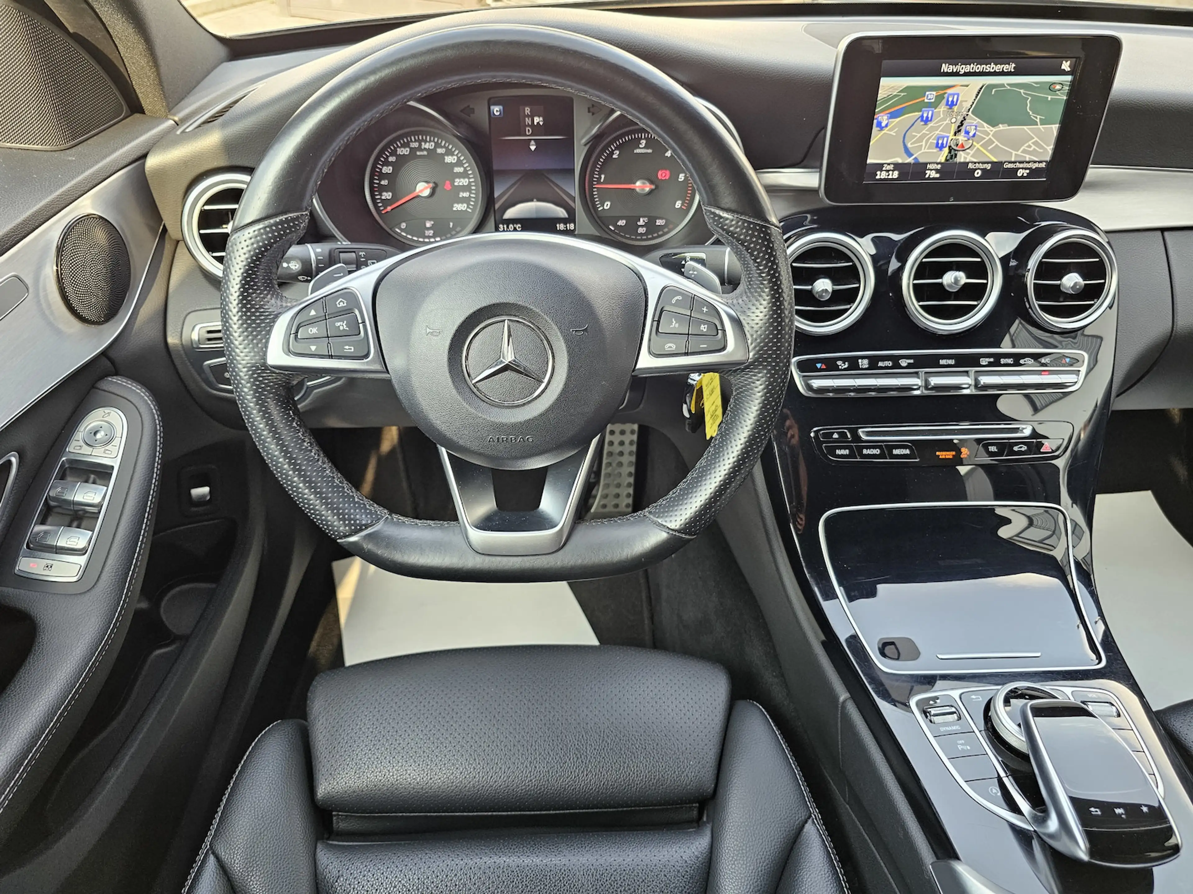 Mercedes-Benz C 250 d T AMG Line LEDER NAVI LED AUS 2.HAND — photo 7