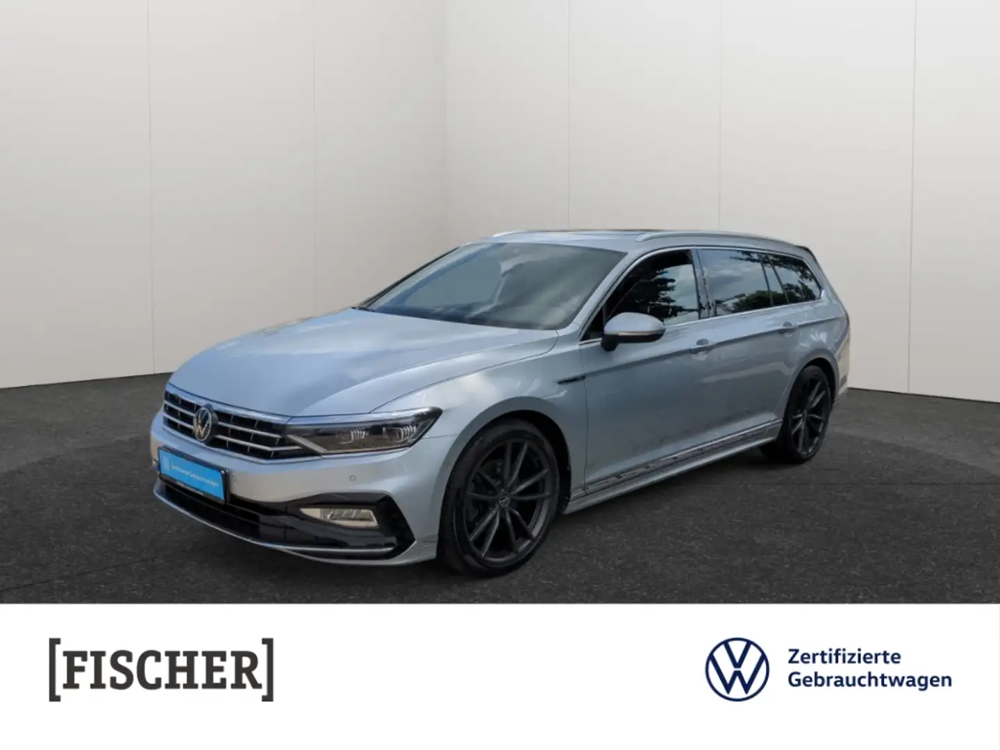 Volkswagen Passat Variant 2.0TDI 4Motion DSG Elegance Navi AHK STHZ PDC Silber - 1