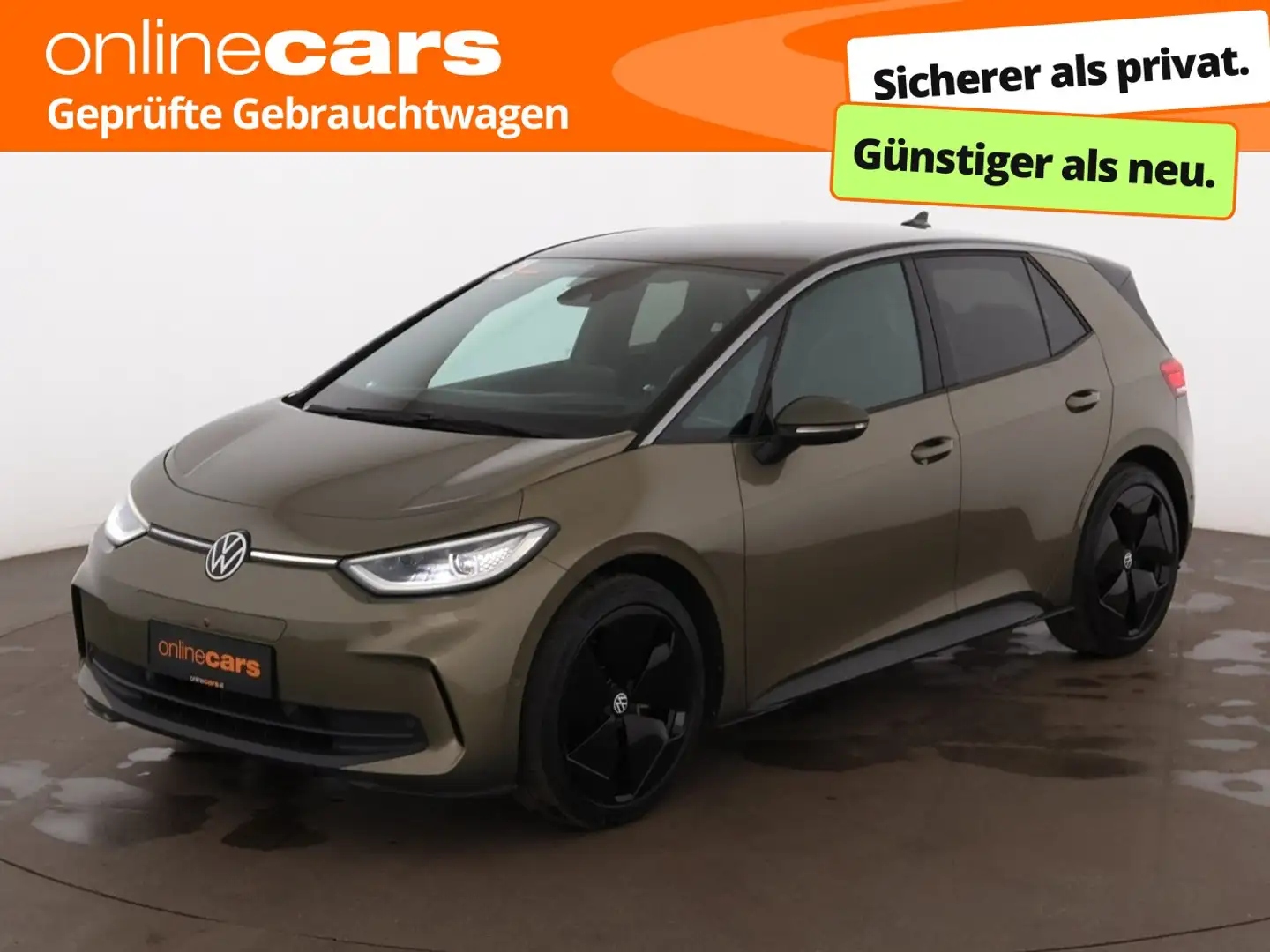 Volkswagen ID.3 Pro 58kWh Aut MATRIX WAERMEPUMPE 360-CAM Grün - 1