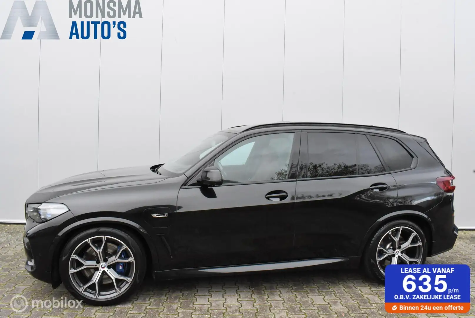 BMW X5 xDr.45e M-Sport Saphirschwarz Pano HUD Laser Lucht Noir - 1
