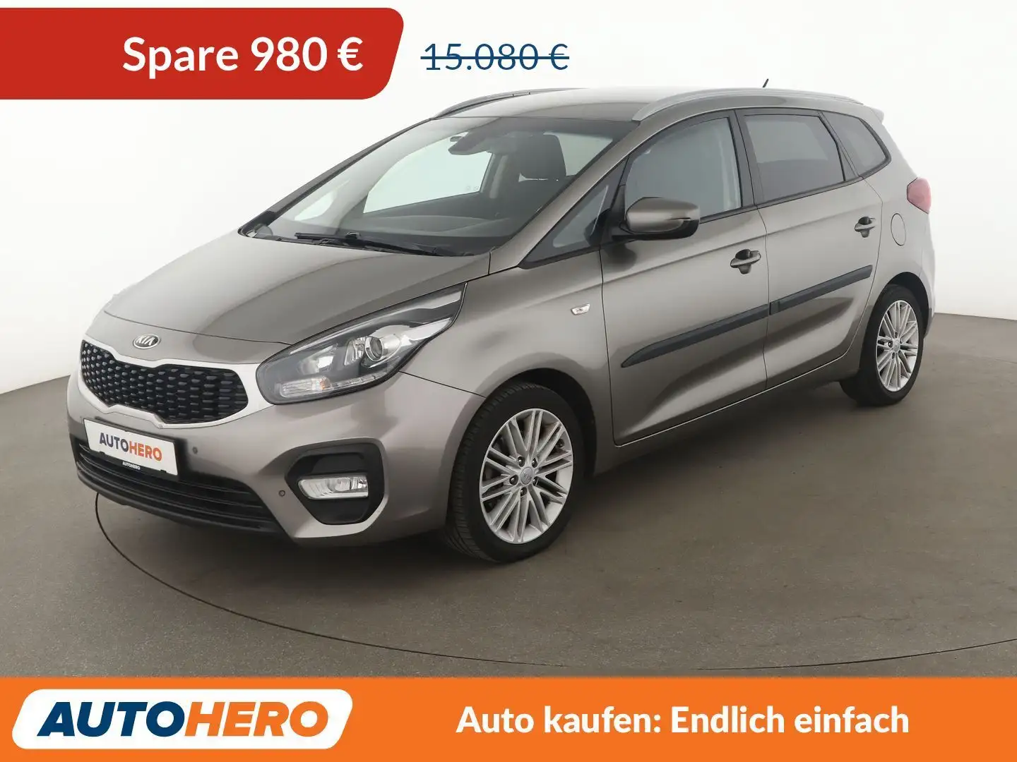Kia Carens 1.7 CRDi Dream Team *PDC*TEMPO*SHZ*LHZ*ALU* Argent - 1