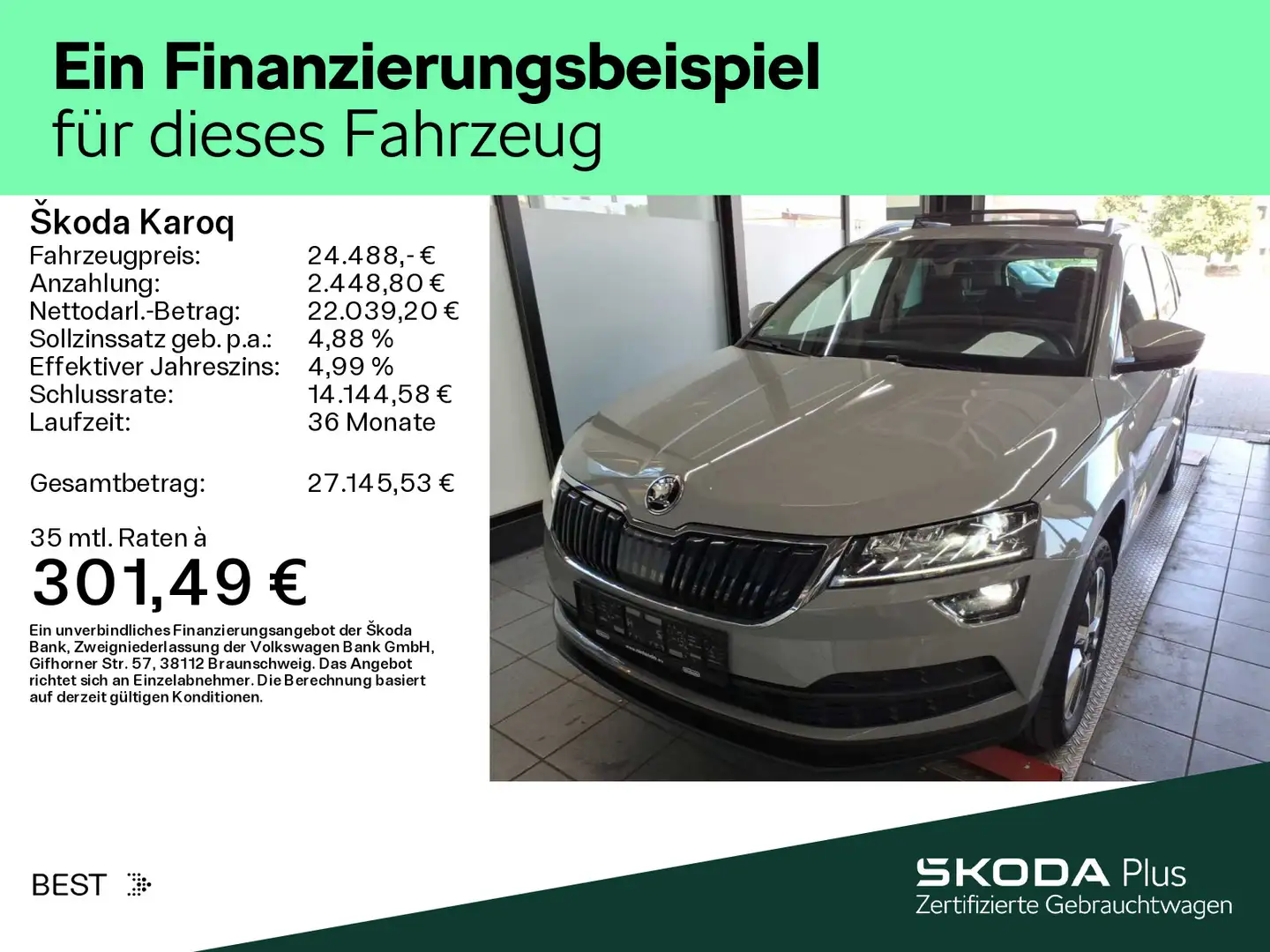 Skoda Karoq 1.5 TSI DSG Clever*NAVI'PANO*KAMERA*ACC* Gris - 2