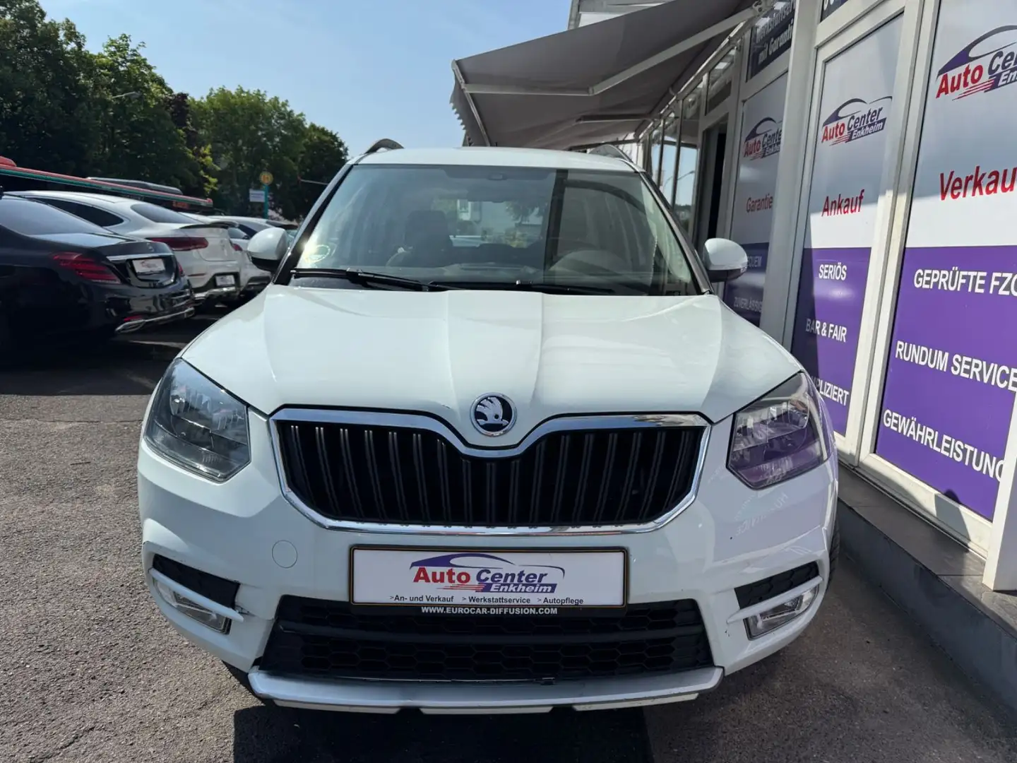 Skoda Yeti #Aut.#*1.Hnd*Euro6*Sitzhzg*Allweter*PDC* Weiß - 2