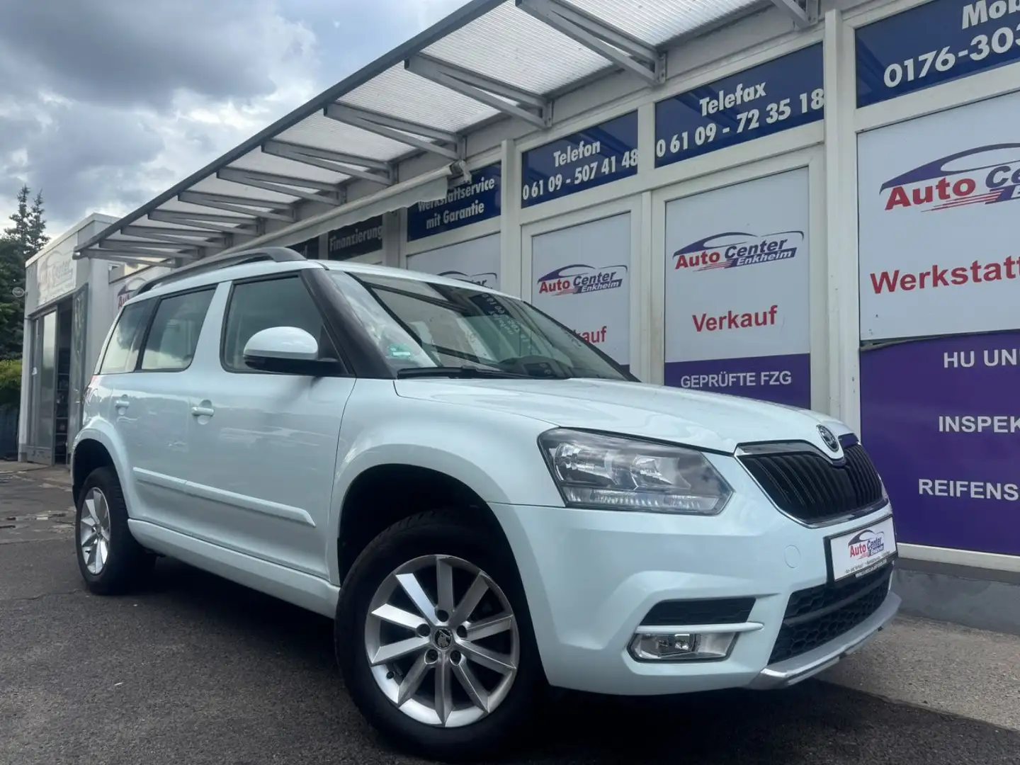 Skoda Yeti #Aut.#*1.Hnd*Euro6*Sitzhzg*Allweter*PDC* Weiß - 1