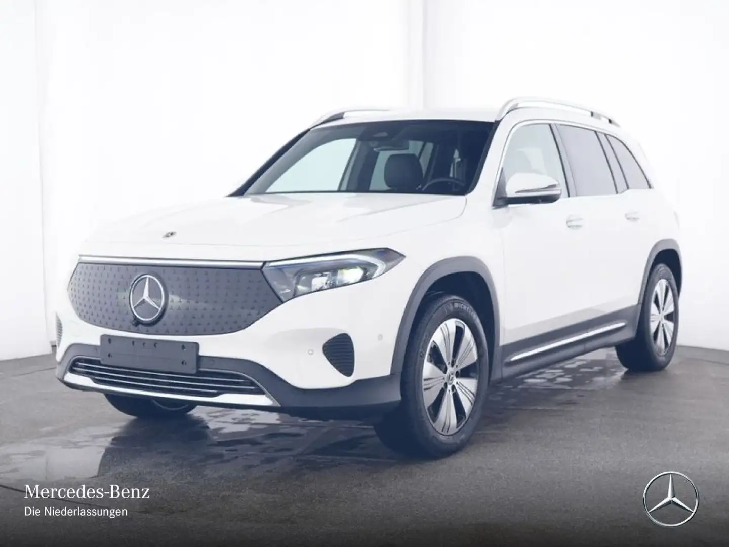Mercedes-Benz EQB 300 4M PROG+PLUS-PAKET+AHK+360+KEYLESS+SPUR Weiß - 2