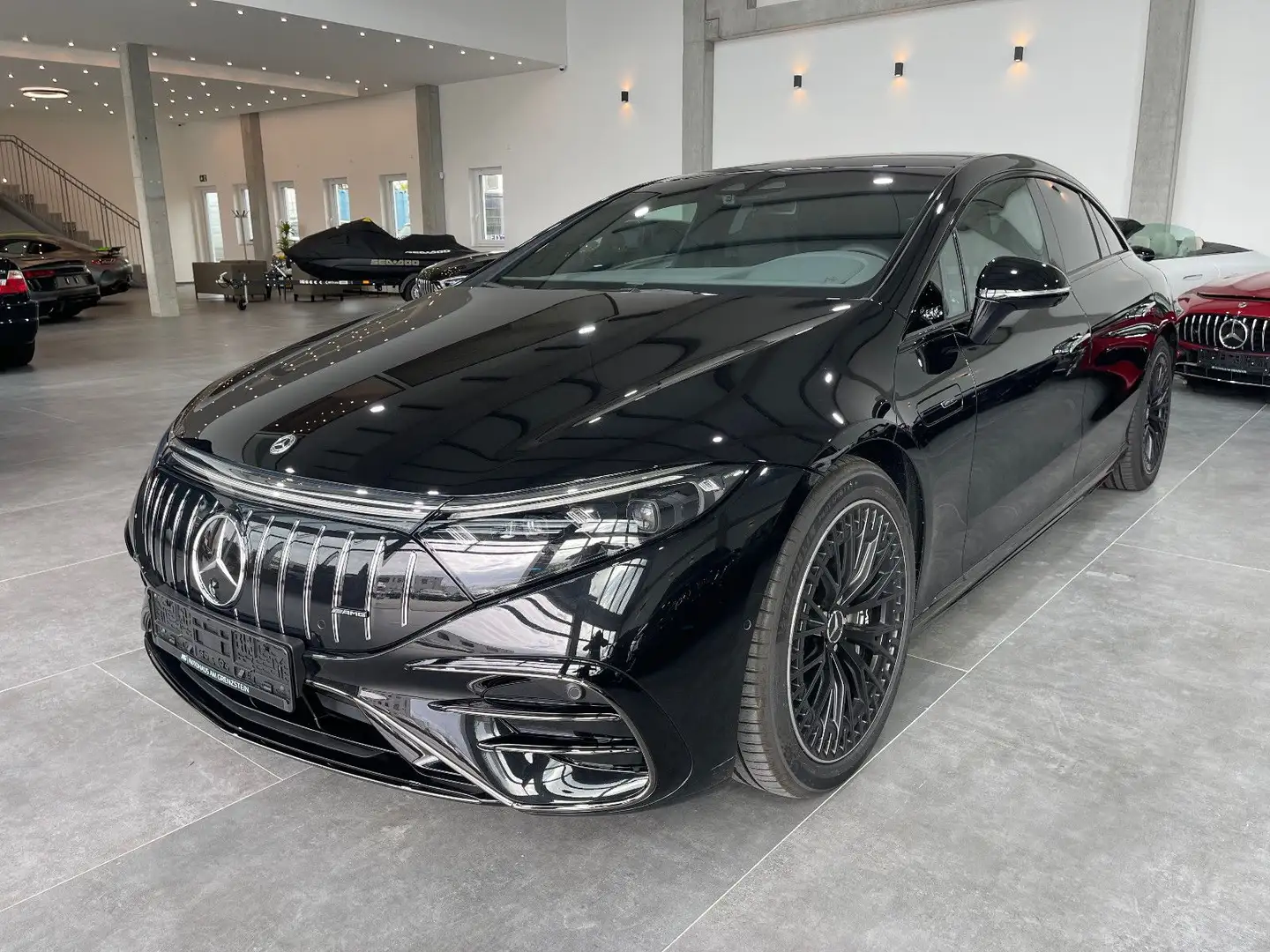 Mercedes-Benz EQS AMG 53 4Matic+*Pano*Carbon*Burmester*360°* Schwarz - 1