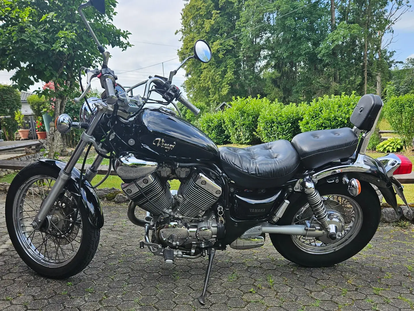 Yamaha XV 535 Yamaha XV535 Virago Chopper/Cruiser EZ.1995, 46 PS Zwart - 1