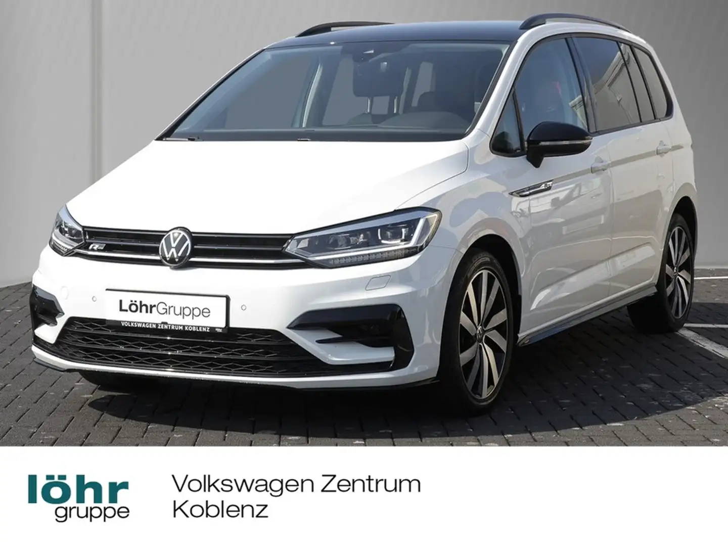 Volkswagen Touran 2.0 TDI DSG Highline AHK/Navi/R-Line/ACC Weiß - 1