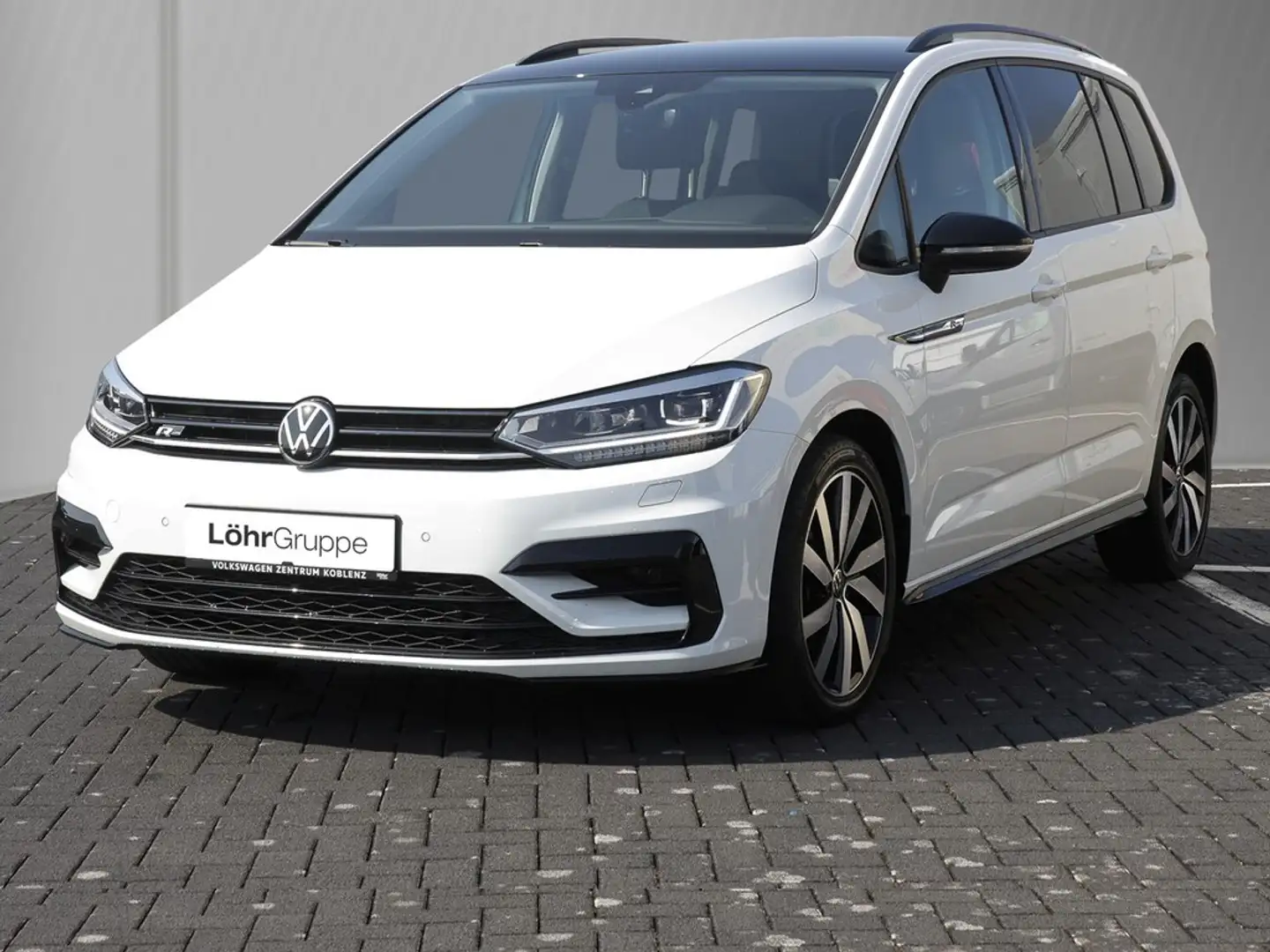 Volkswagen Touran 2.0 TDI DSG Highline AHK/Navi/R-Line/ACC Weiß - 2