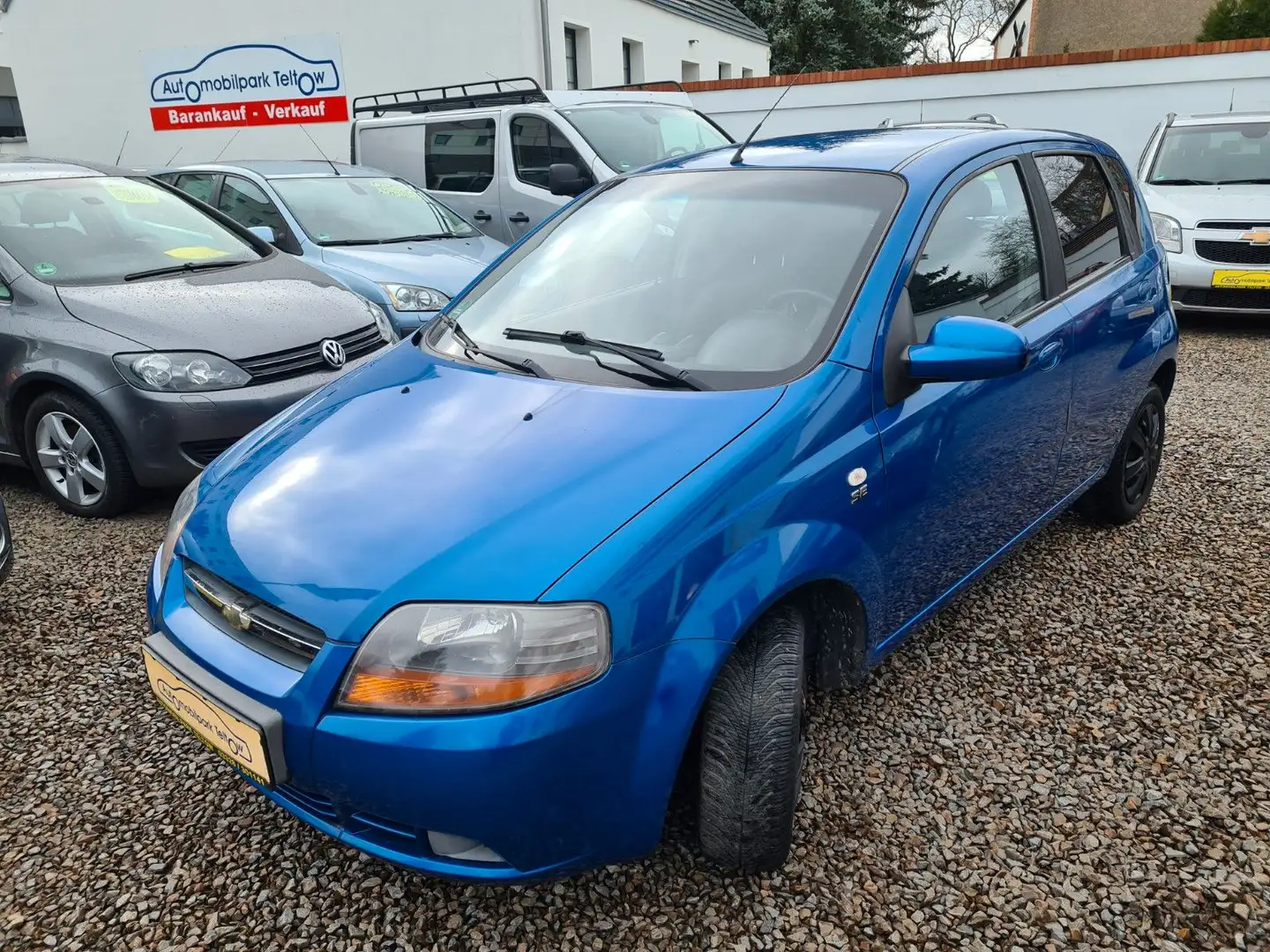 Chevrolet Kalos 1.2 SE erst 125.000 Km, Zahnriemen NEU Albastru - 1