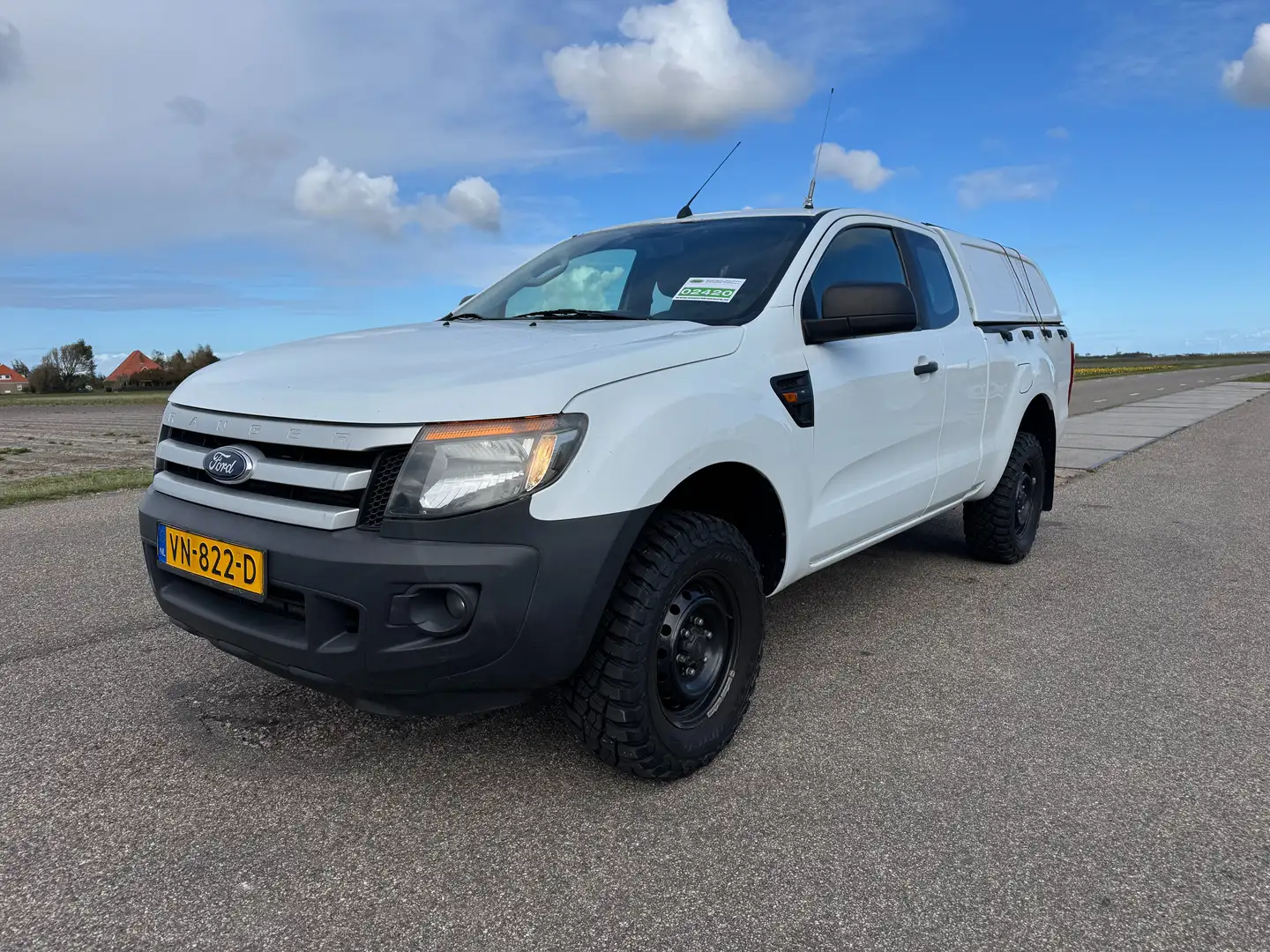 Ford Ranger Ranger 2.2 TDCi XL Super C. Wit - 1