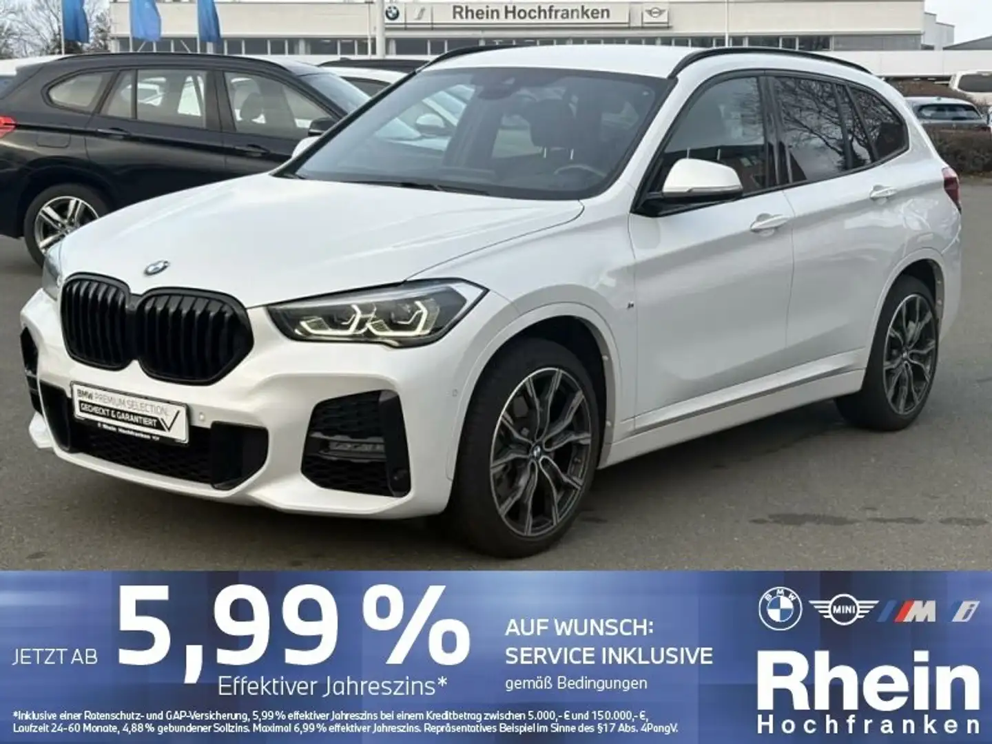 BMW X1 xDrive20i M Sport LED NAVI ACC HUD AHK RFK Wit - 1