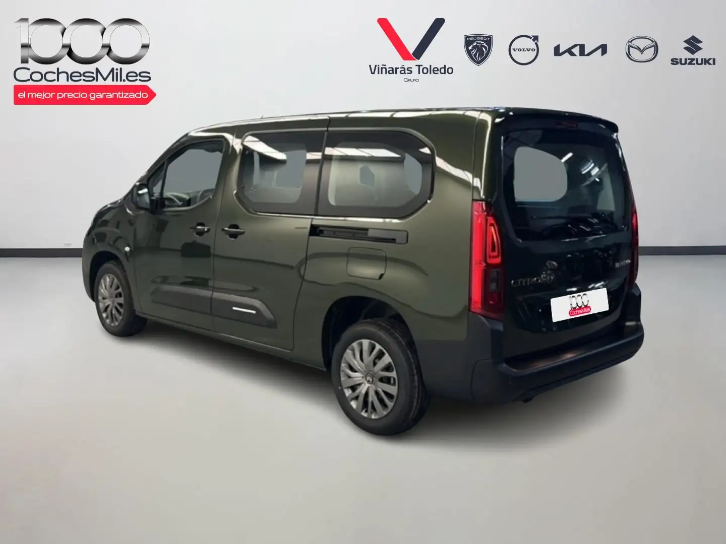 Citroen Berlingo Talla XL Diésel 130 S&S EAT8 PLUS M1 7 P Verde - 2