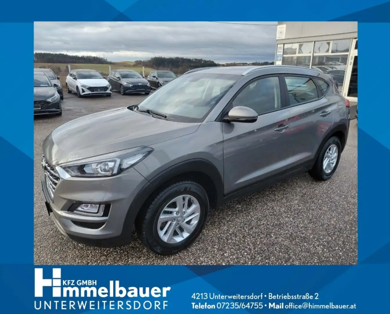 Hyundai TUCSON Level 3 RUN 1,6 CRDi 4WD MT Grau - 1