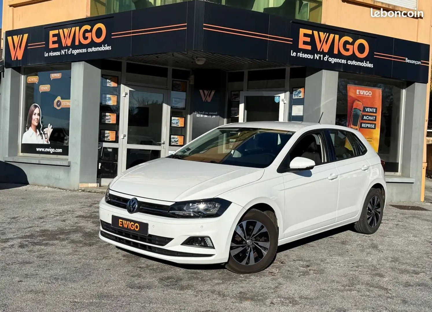 Volkswagen Polo 1.0 tsi 95 ch confortline Blanc - 1