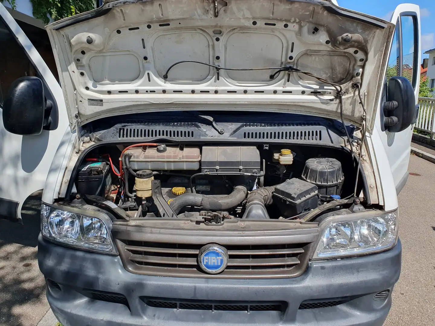 Fiat Ducato Ausgebauter Fiat Ducato 244 L Weiß - 2