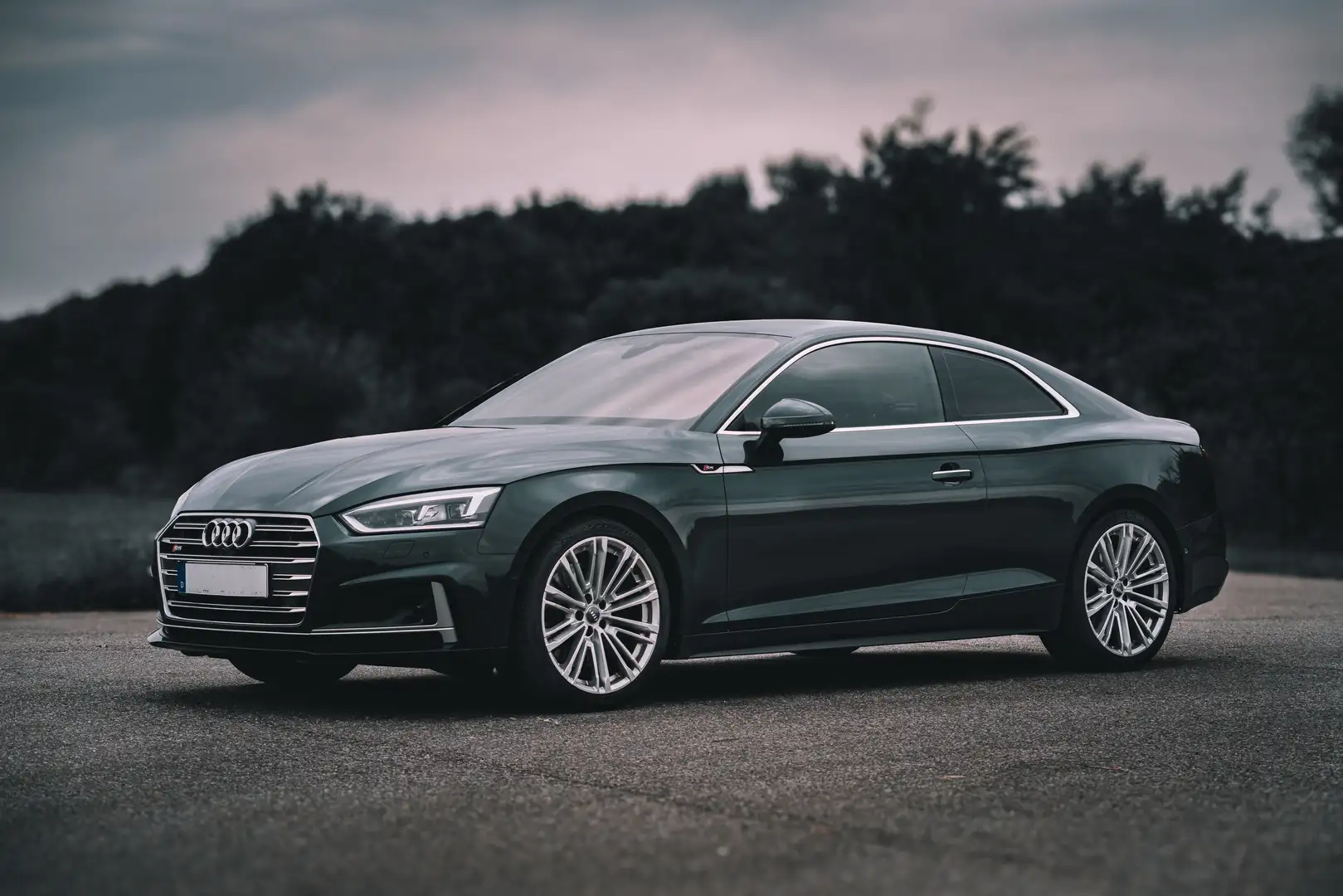 Audi S5 A5 Coupe Coupe 3.0 TFSI quattro tiptronic Grün - 1