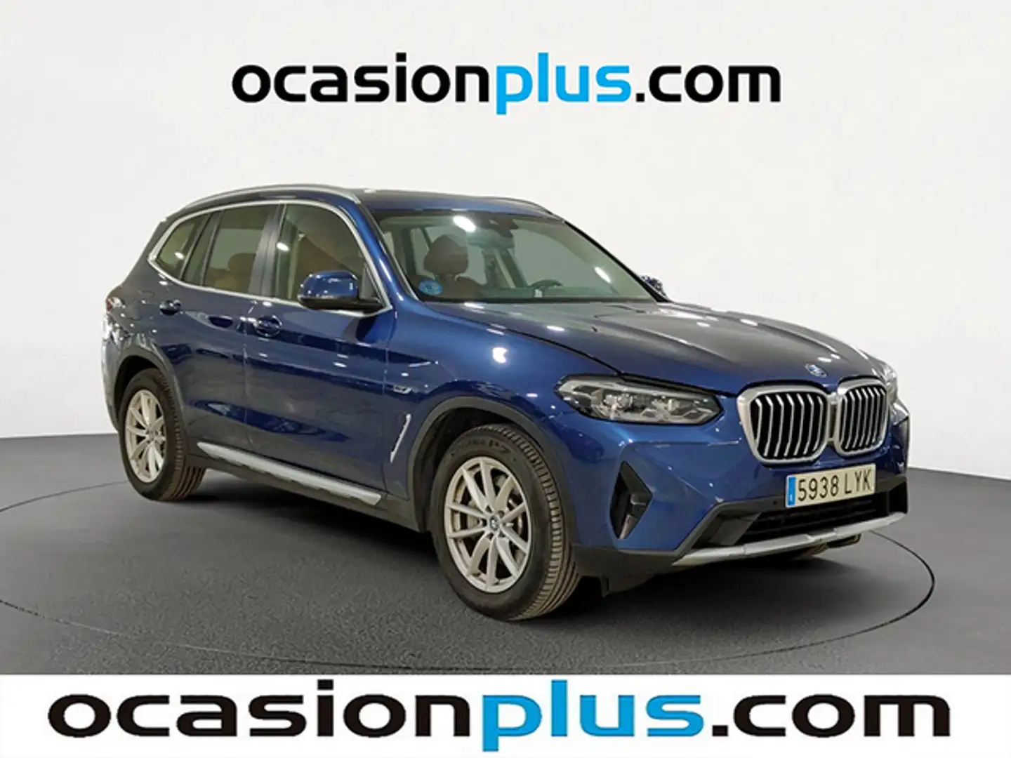 BMW X3 xDrive 30e xLine Bleu - 2