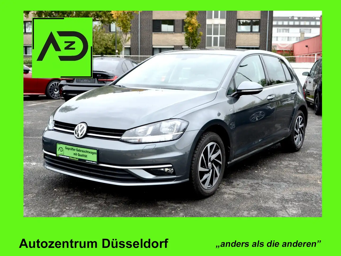 Volkswagen Golf 7 AUTOMATIK *NAVI*GANZJAHRESREIFEN*SITZHE* Grau - 1