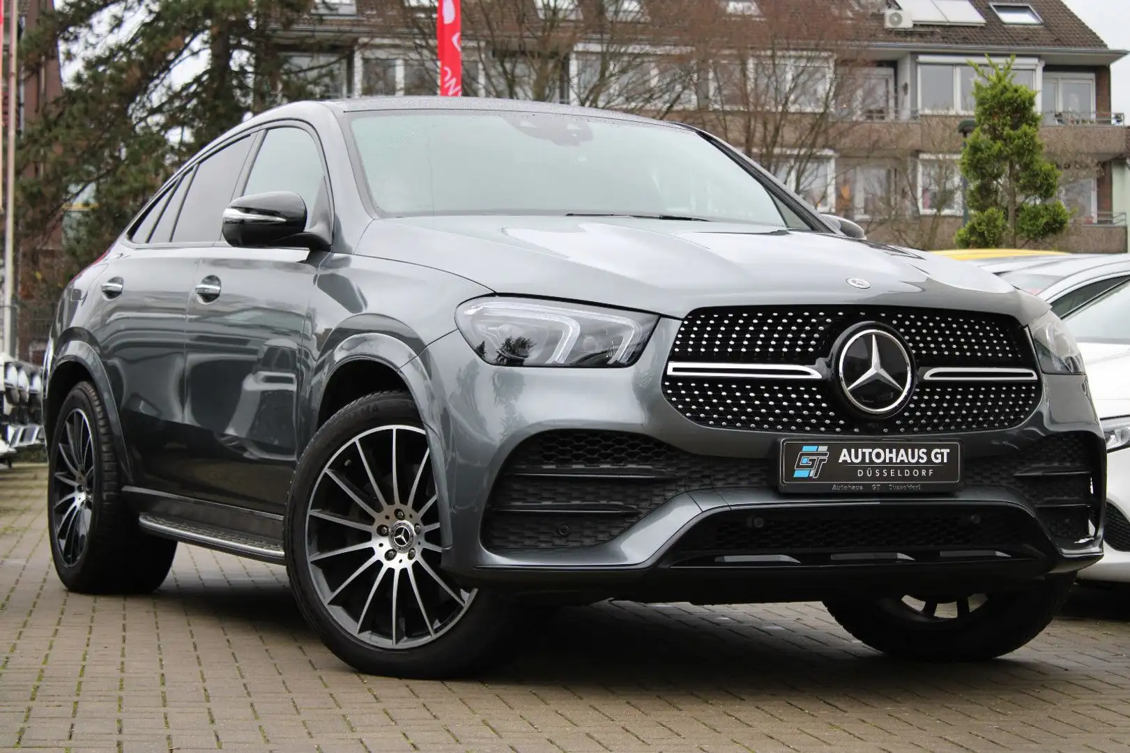 Mercedes-Benz GLE 400 d 4M/AMG/Night/Airmat/ACC/Pano/360°Ka/AHK Gris - 1