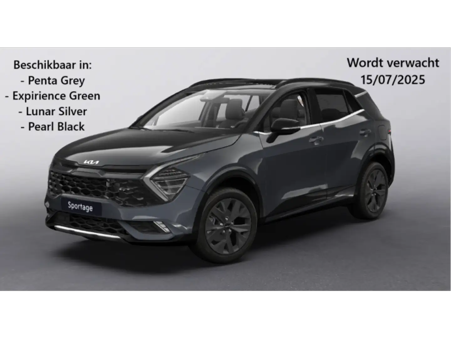 Kia Sportage 1.6 T-GDi HEV GT Line 2WD Grijs - 1