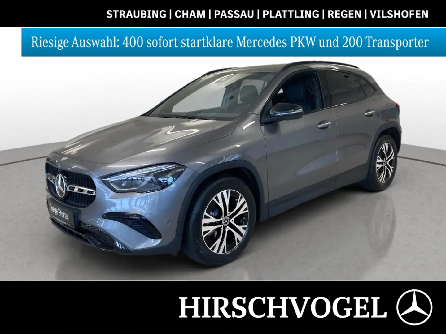Mercedes-Benz GLA 180 Progressive Line+Night+AHK+DISTR+KEYLESS Grau - 1