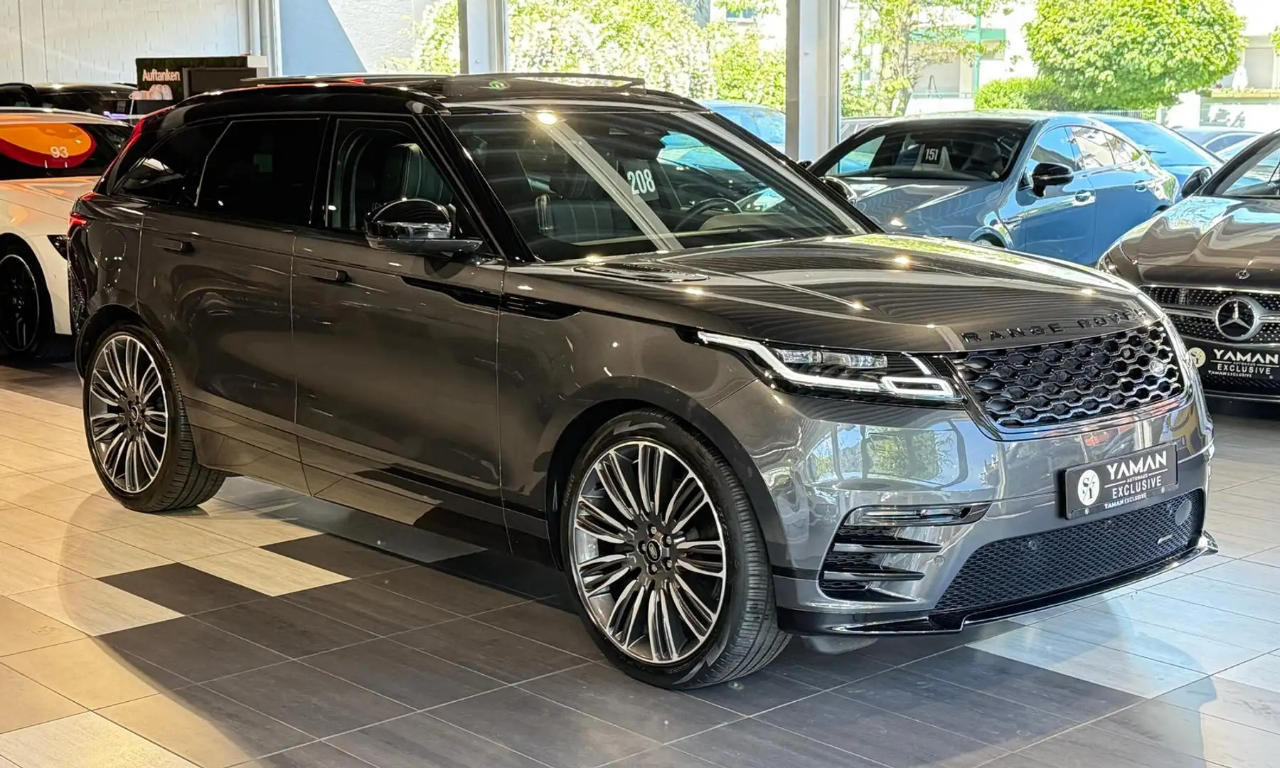 Land Rover Range Rover Velar R-Dynamic HSE P400*Pano*StHzg* Gris - 2