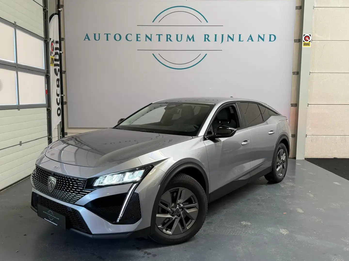 Peugeot 408 1.6 HYbrid Allure 180 EAT8 1 JAAR BOVAG GARANTIE Grijs - 1