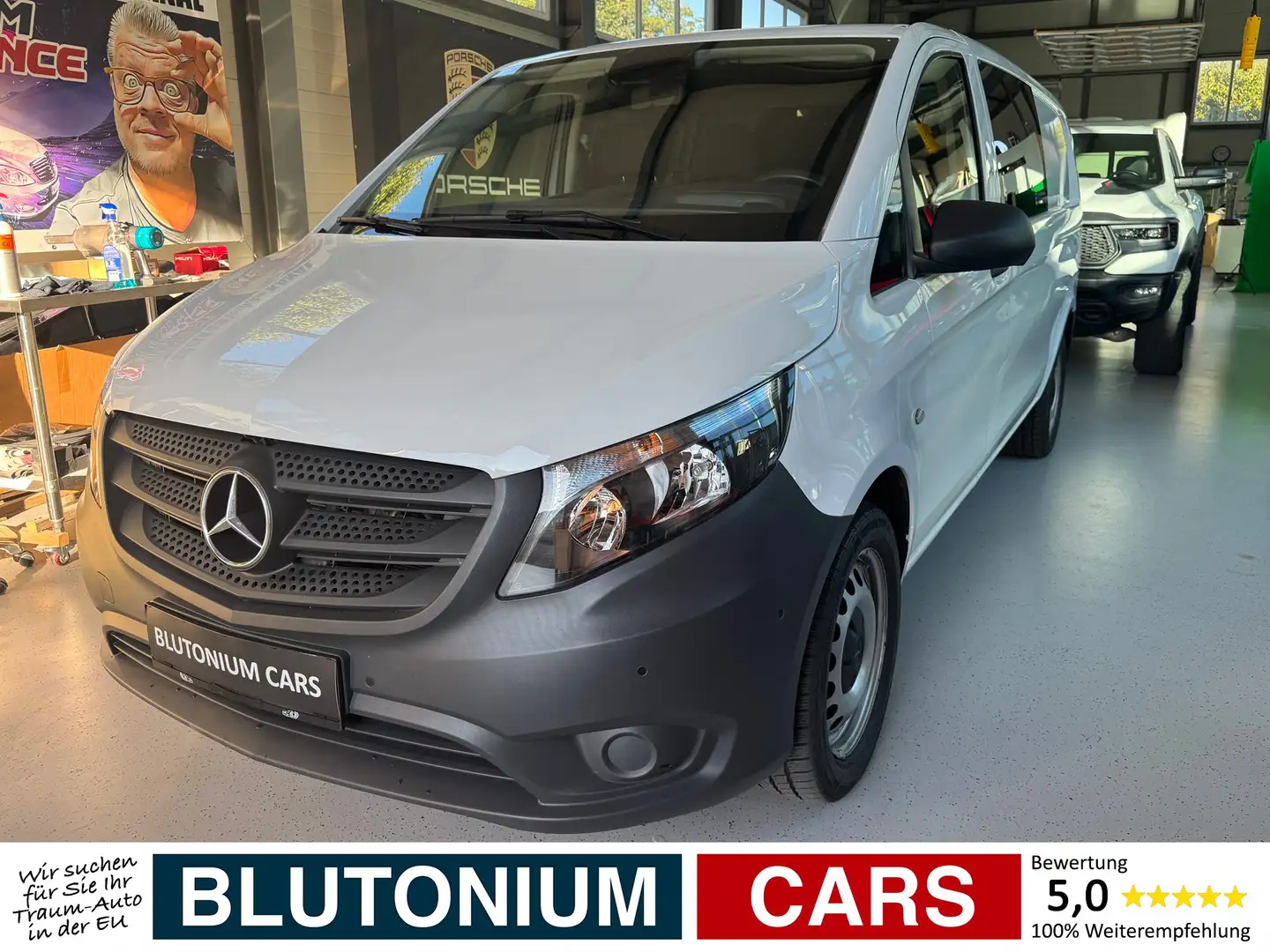 Mercedes-Benz Vito 116 Mixto Aut. 4MATIC extralang *AHK* Weiß - 1
