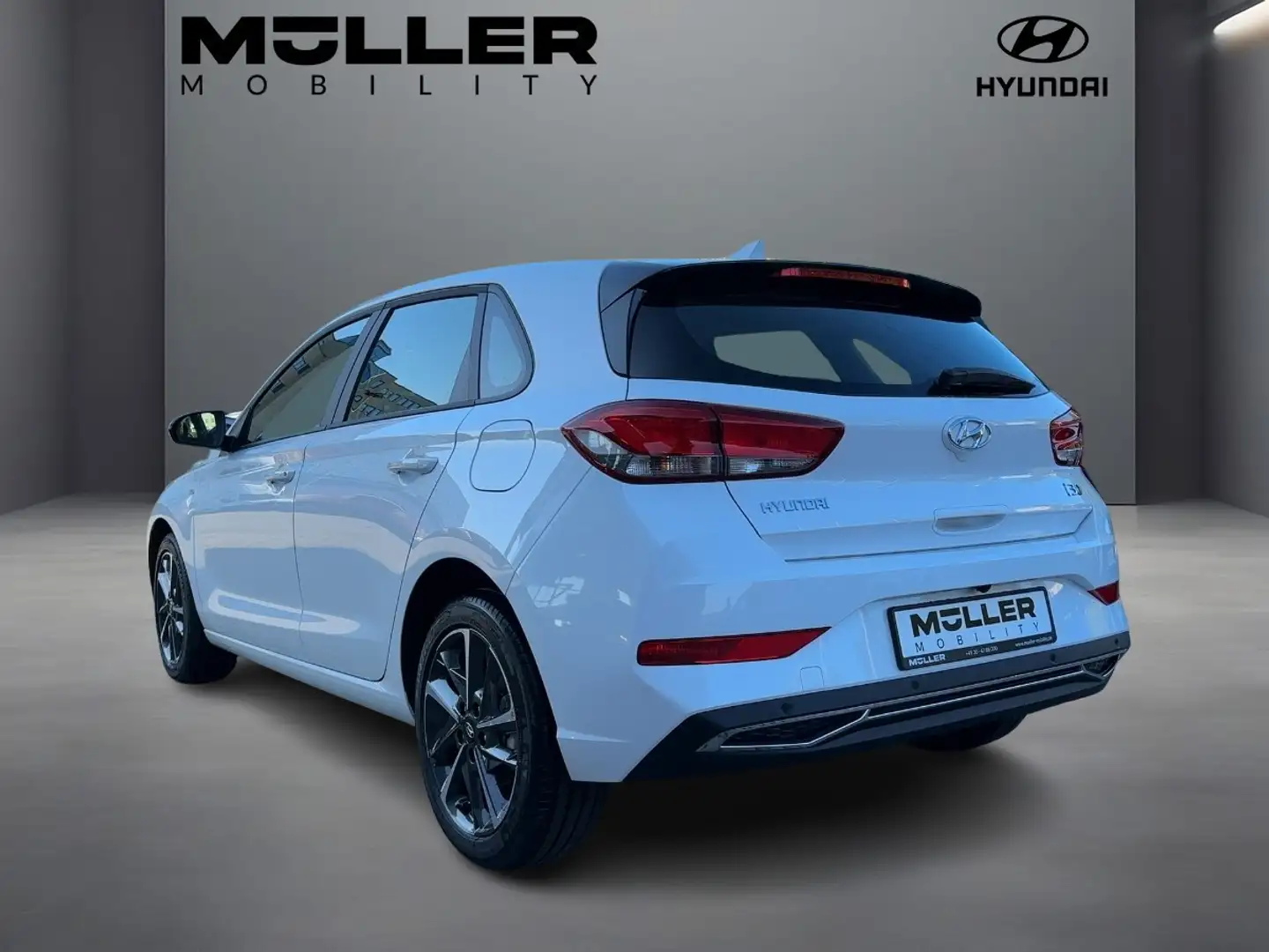 Hyundai i30 1.5 T-GDI Mild-Hybrid Trend +NAVI-PAKET+ Weiß - 2