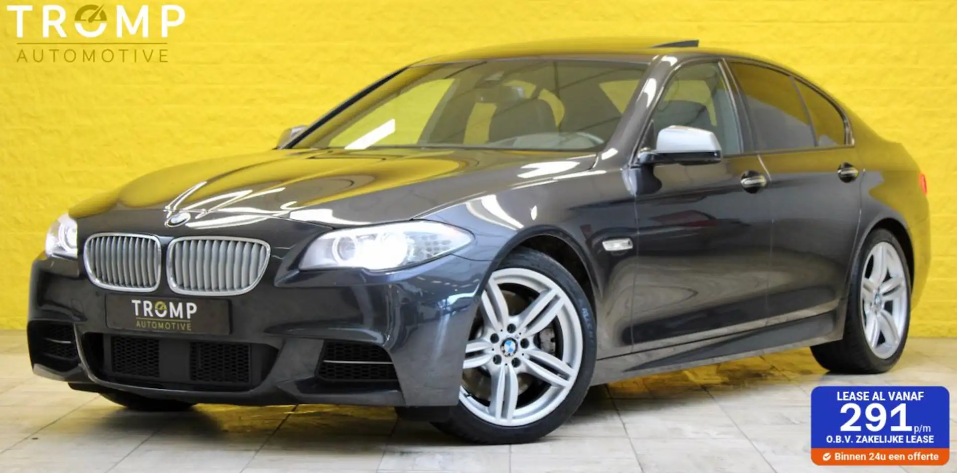 BMW M550 5-serie M550xd | Vol opties | Head up | Nieuwe Tur Grijs - 1