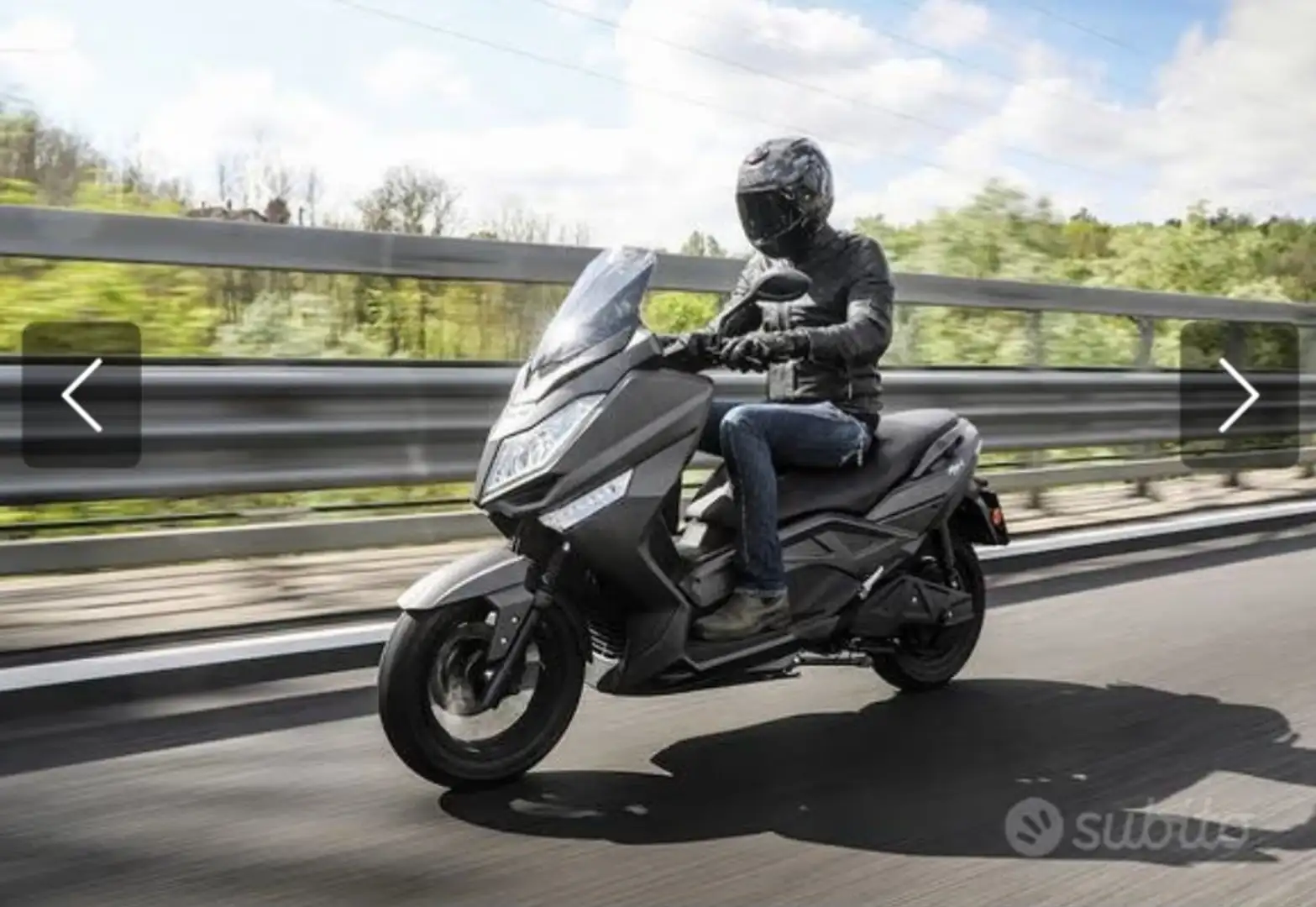 Jonway Scooter elettrico MJS - E Sport 125 Černá - 1