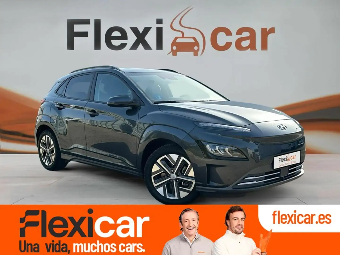 Hyundai KONA EV Style 484 150kW Gris - 1