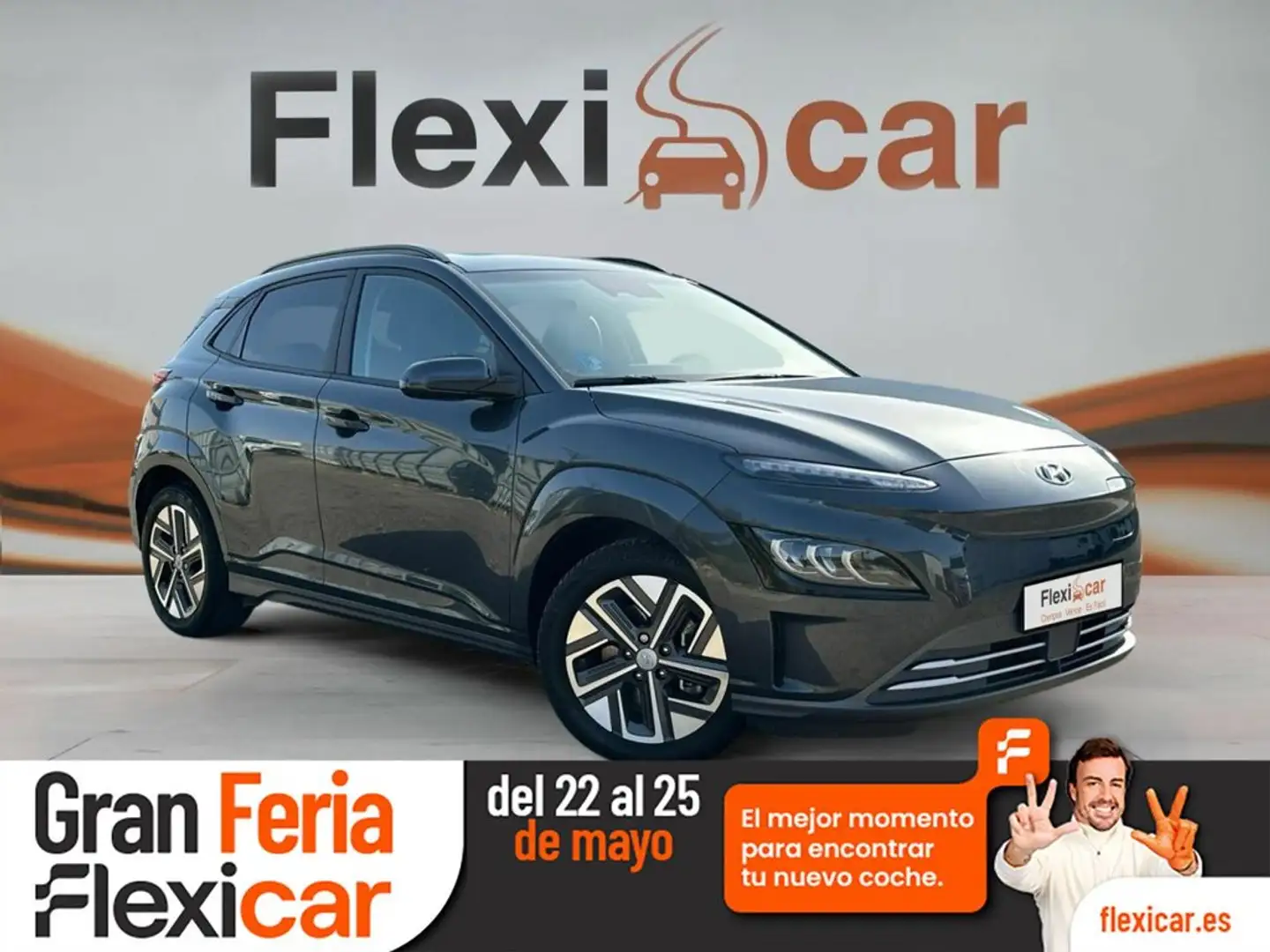 Hyundai KONA EV Style 484 150kW Gris - 2