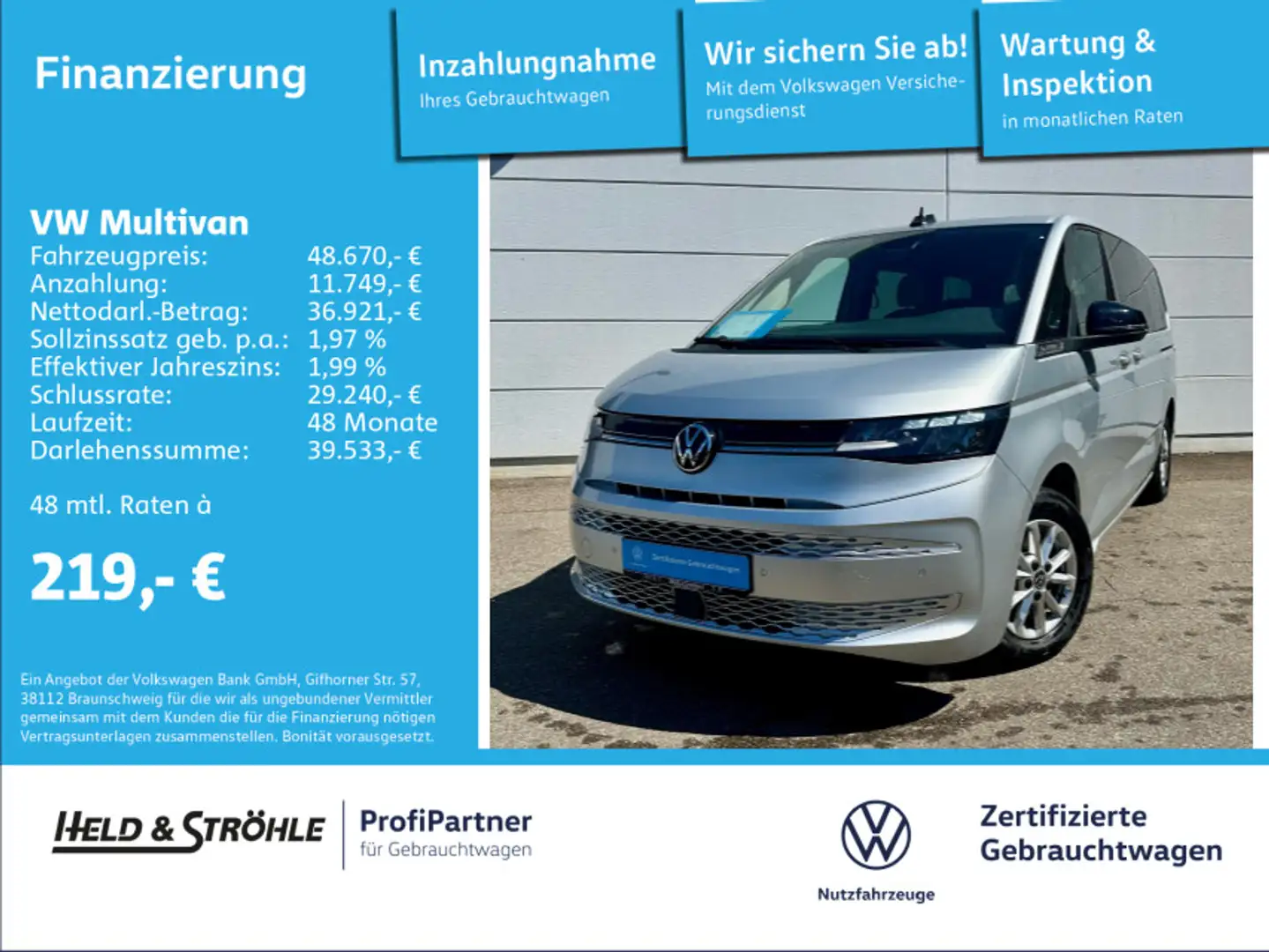 Volkswagen T7 Multivan Life 2.0 TDI DSG LANG NAV AHK E-KLAPPE Zilver - 1