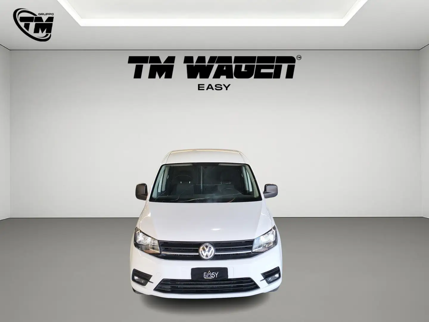 Volkswagen Caddy 1.6 TDI 102 CV Furgone Maxi Blanc - 2