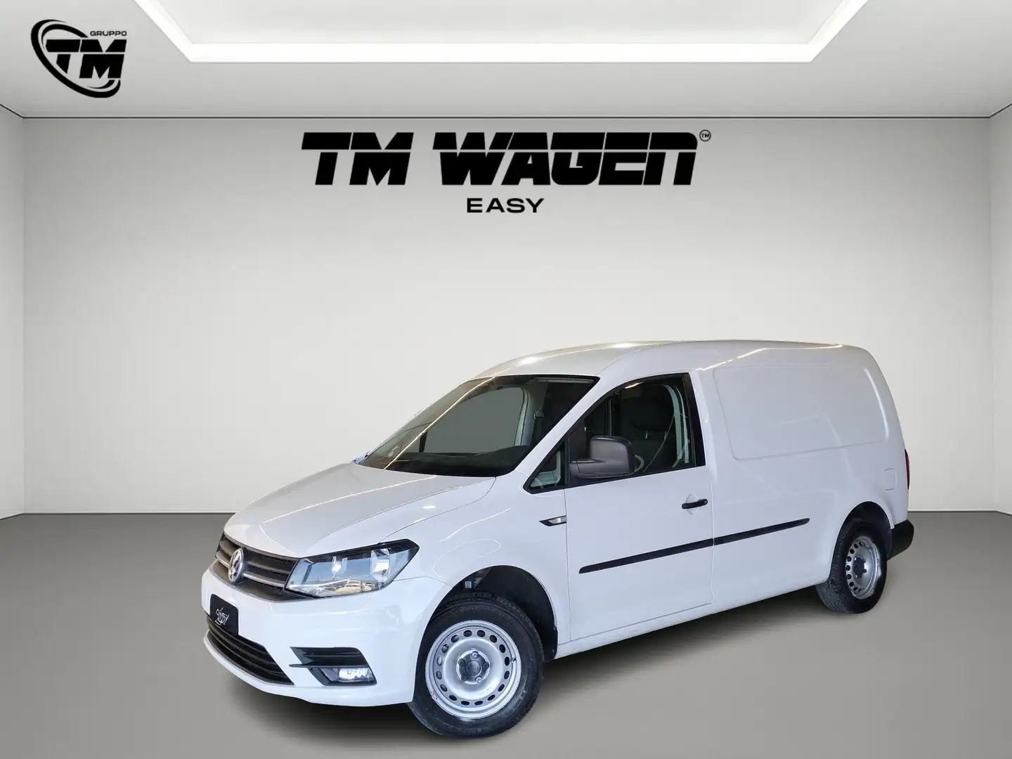 Volkswagen Caddy 1.6 TDI 102 CV Furgone Maxi Blanc - 1