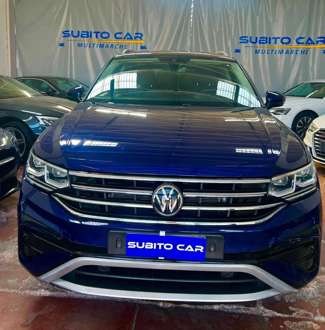 Volkswagen Tiguan Allspace Allspace 2.0 tdi Elegance 4motion 200cv 7pti dsg Bleu - 1
