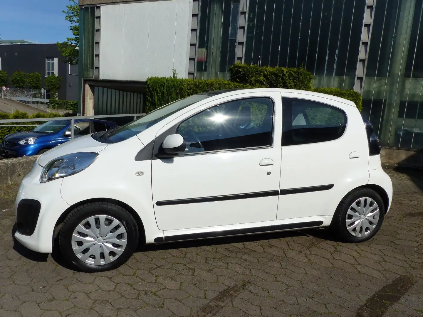 Citroen C1 Tendance Automatik+Klima Weiß - 1