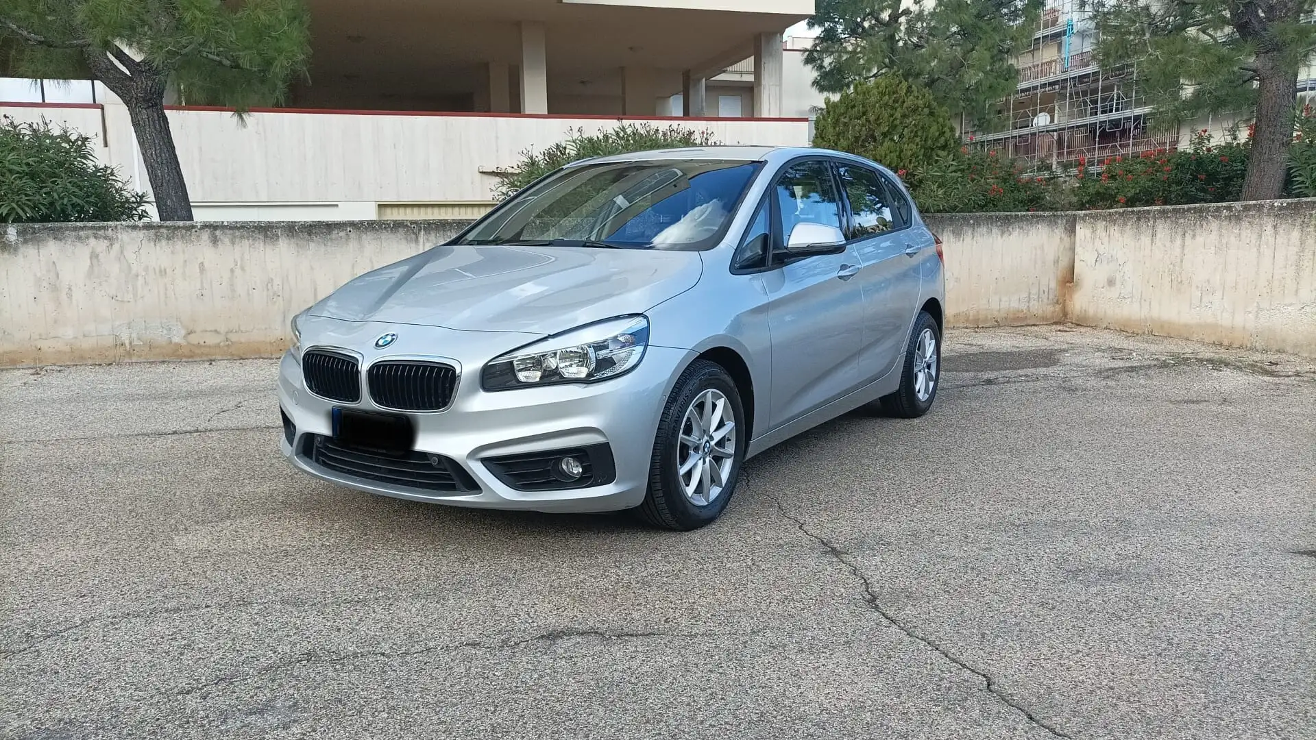 BMW 216 218d Active Tourer Advantage Argento - 1