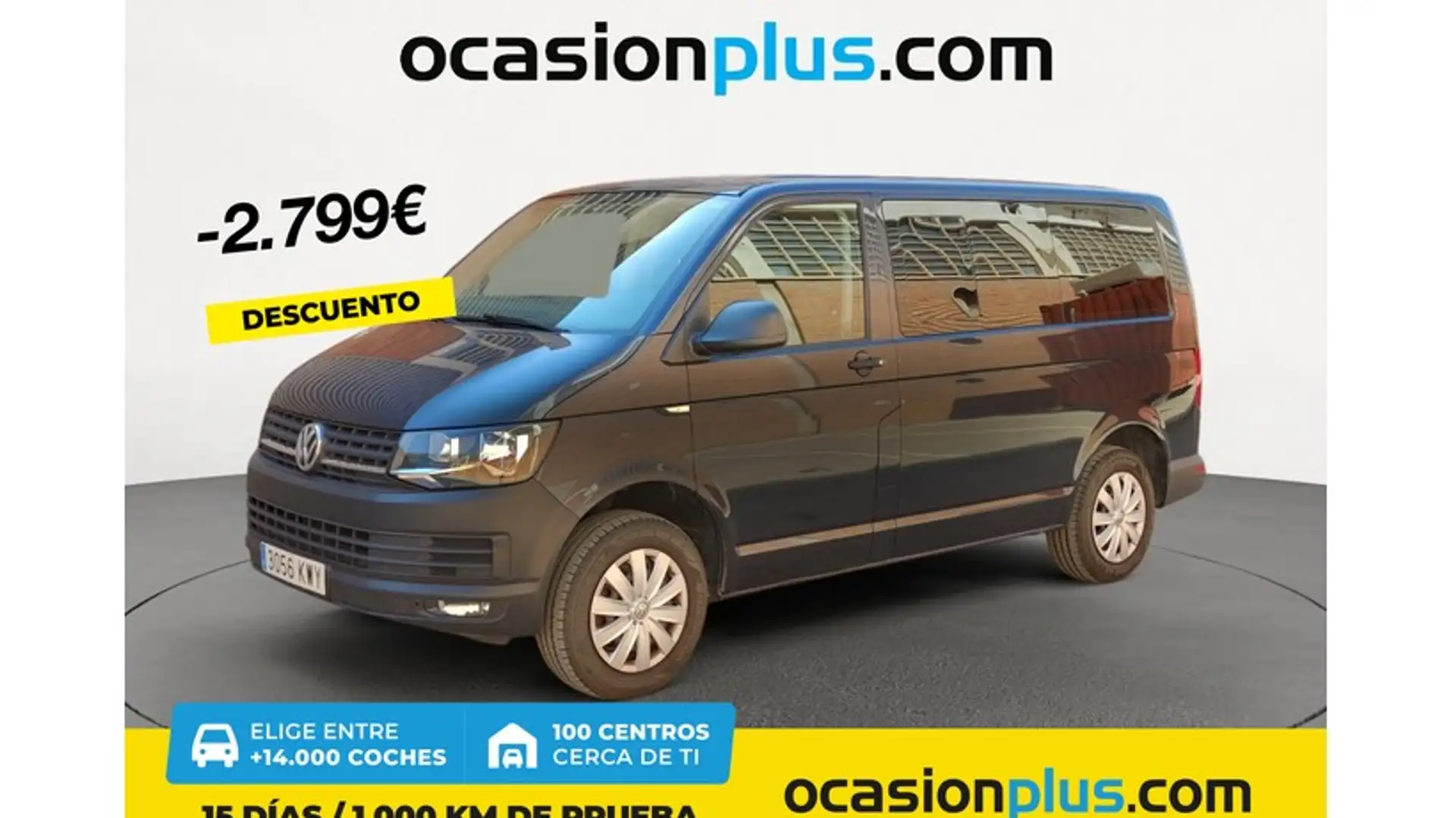 Volkswagen T5 Caravelle 2.0TDI Batalla Corta 81kW Azul - 1