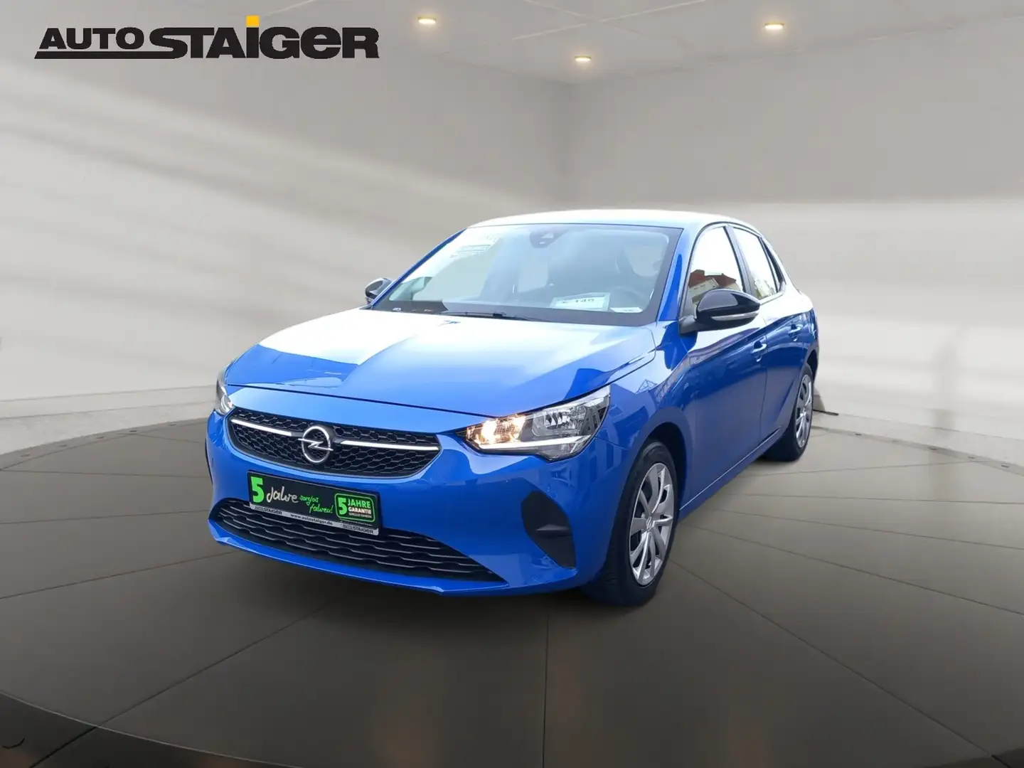 Opel Corsa F 1.2 Edition Klimaanlage, PDC, SHZ, Bleu - 2