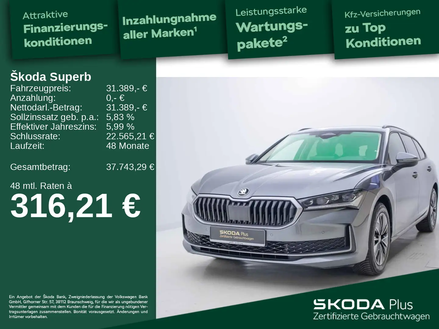 Skoda Superb Combi 1.5 TSI DSG mHEV*SELECTION*MARTIX*R Gris - 1