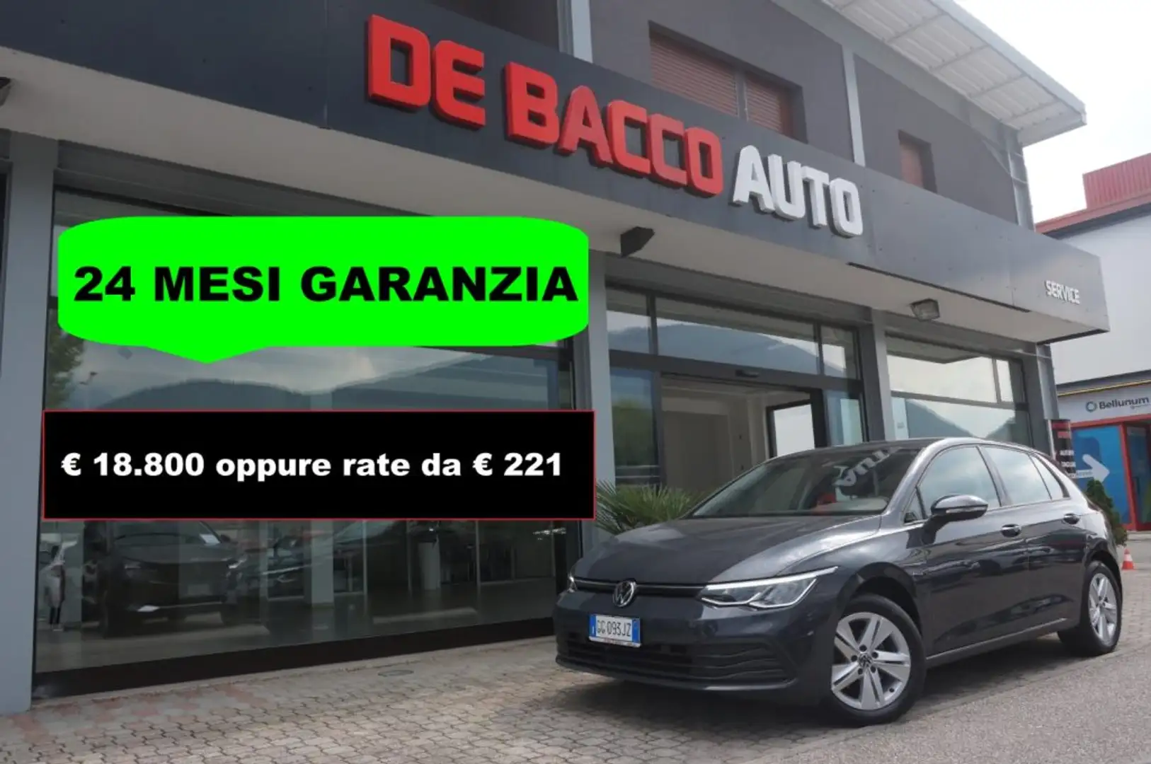 Volkswagen Golf 1.0 TSI EVO Life OK NEOP. (24 MESI GARANZIA) Gris - 1