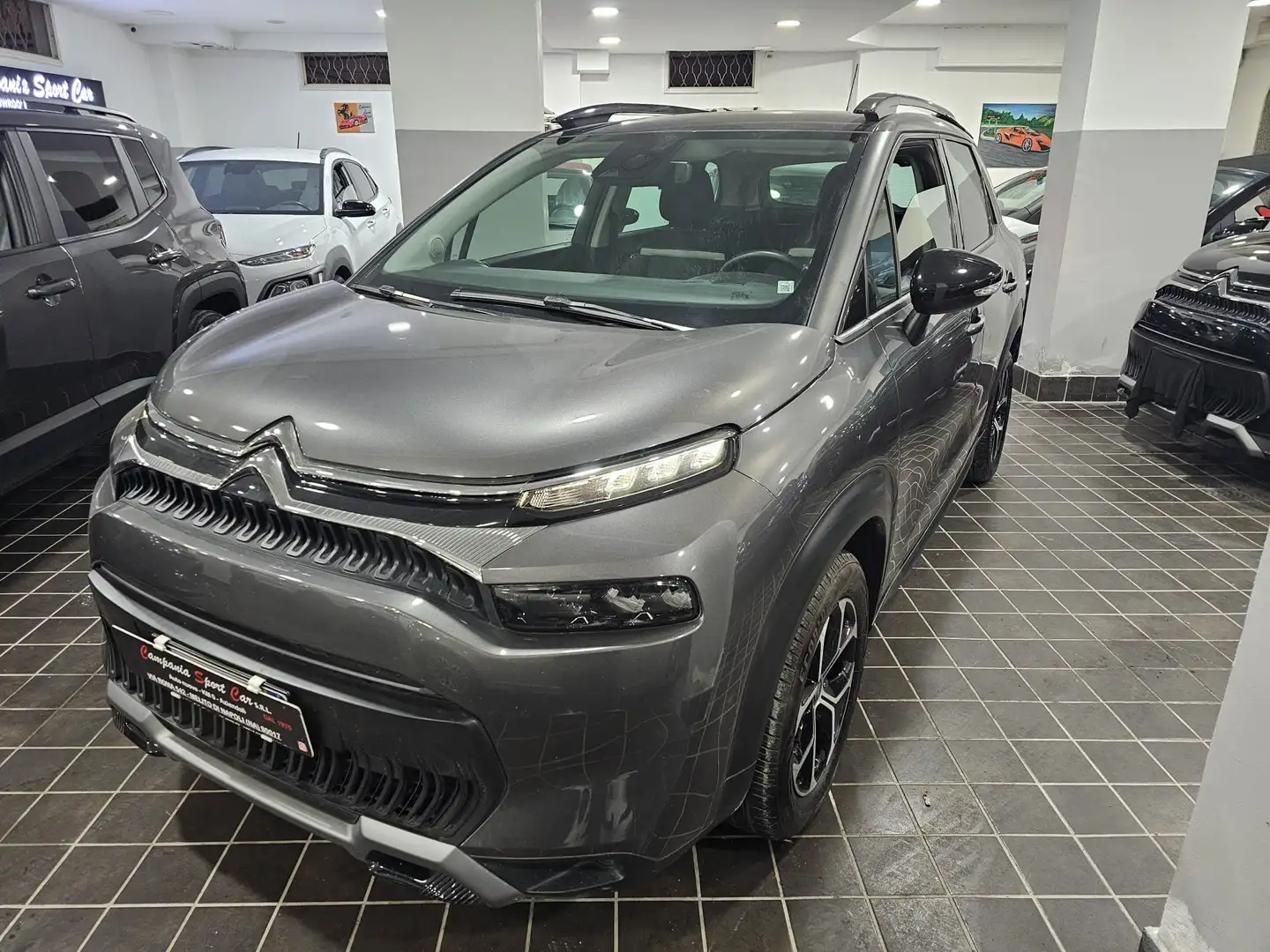 Citroen C3 Aircross 1.5 BLUE HDI 110CV SHINE - UFFICIALE ITALIANA Grigio - 1