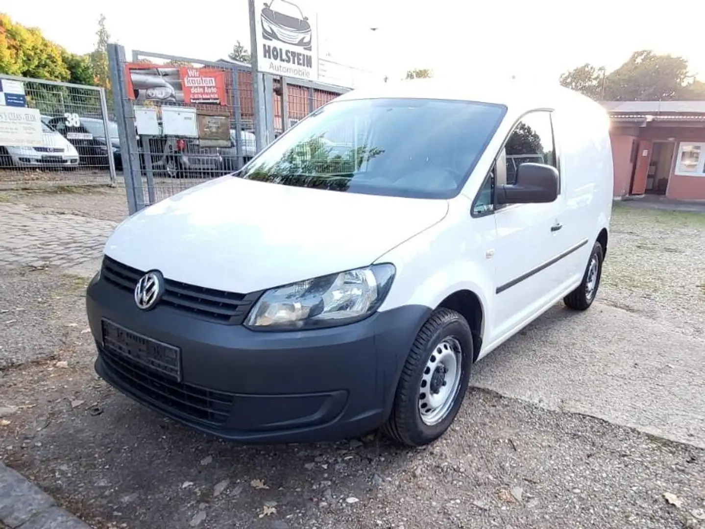 Volkswagen Caddy Kasten-MwSt.%19 Weiß - 1
