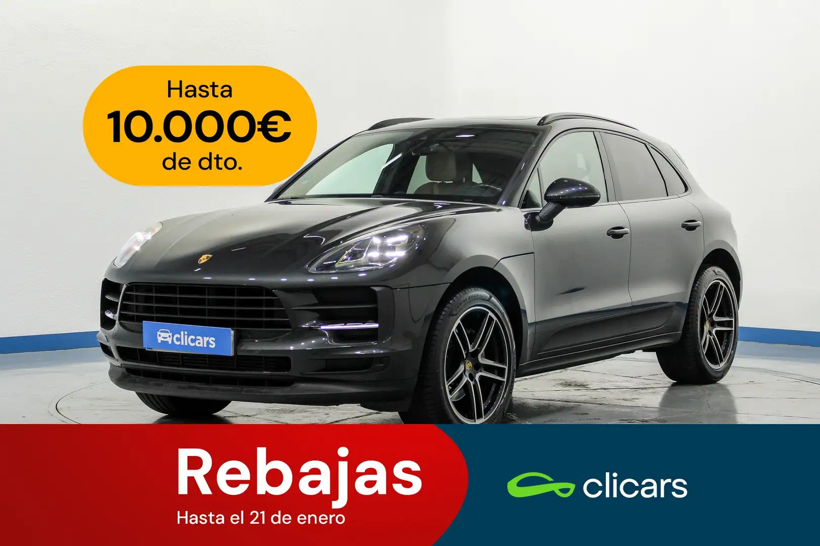Porsche Macan Aut. Gris - 1