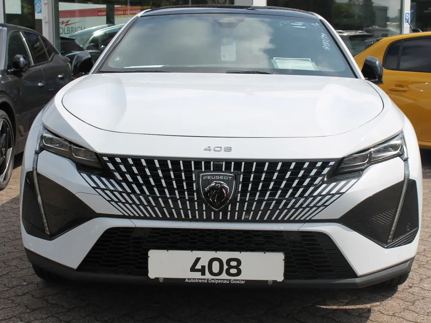 Peugeot 408 GT Hybrid 145 e-DSC6 Schiebedach/ AGR Weiß - 2