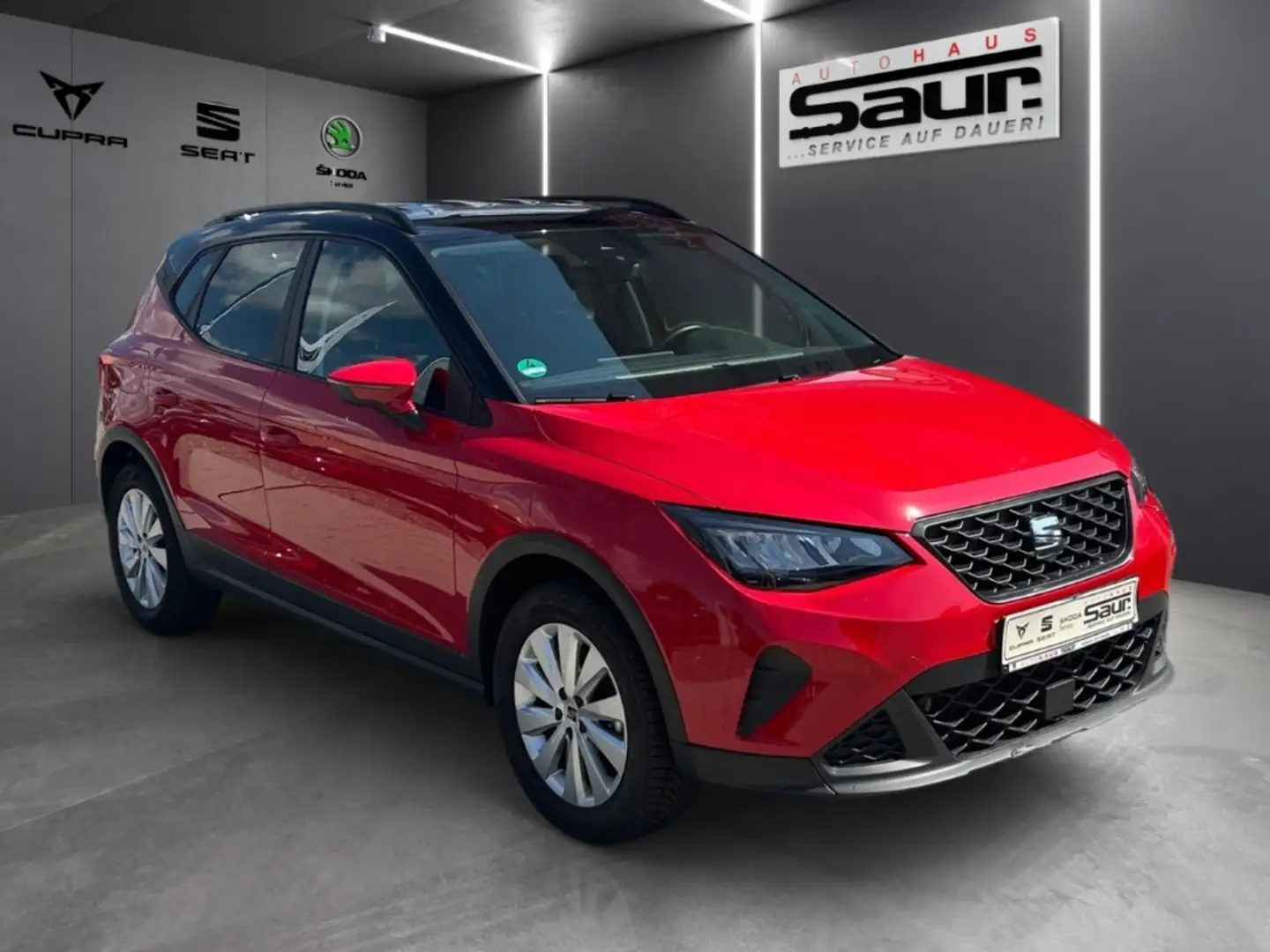 SEAT Arona Style 1.0 TSI LED KLIMA NAVI SZH FRONT ASSIST PDC Rood - 2